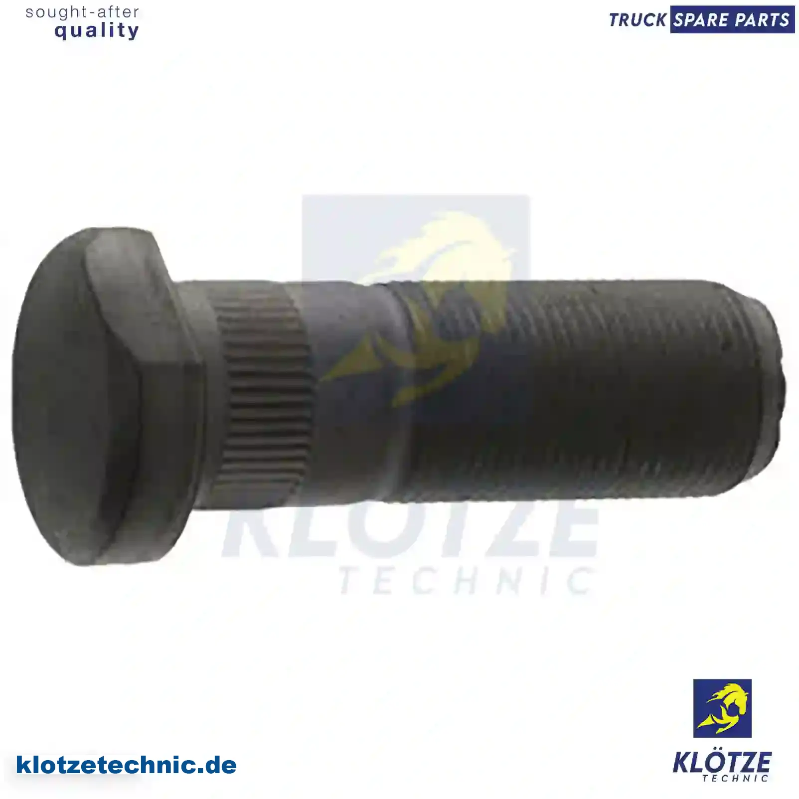 Wheel bolt, 42127260, ZG41947-0008, , , , || Klötze Technic