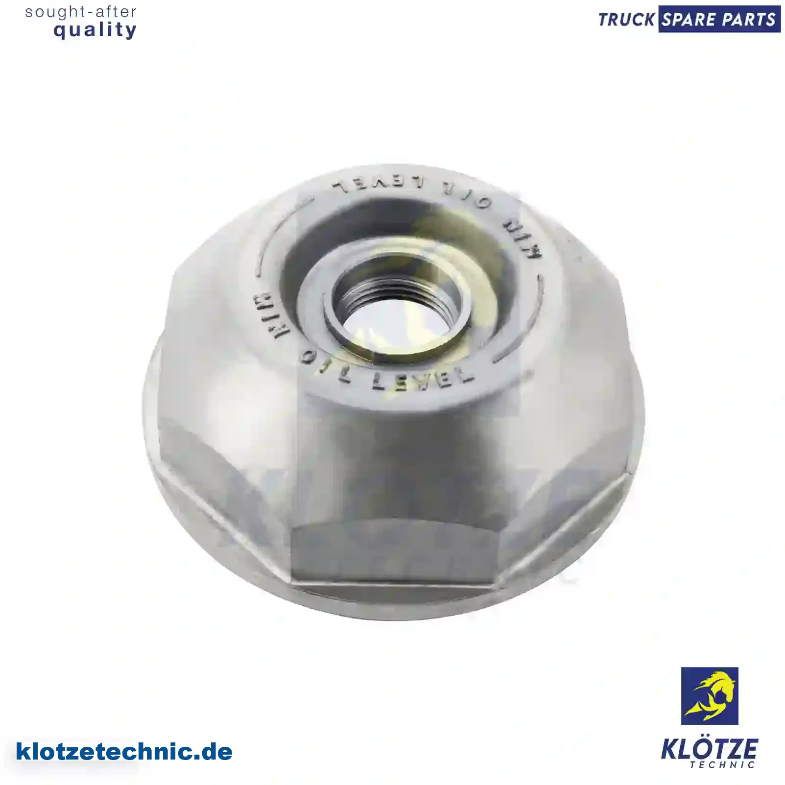 Hub cover, 1586796, 1625712, 3963419, 3985590, ZG30052-0008 || Klötze Technic