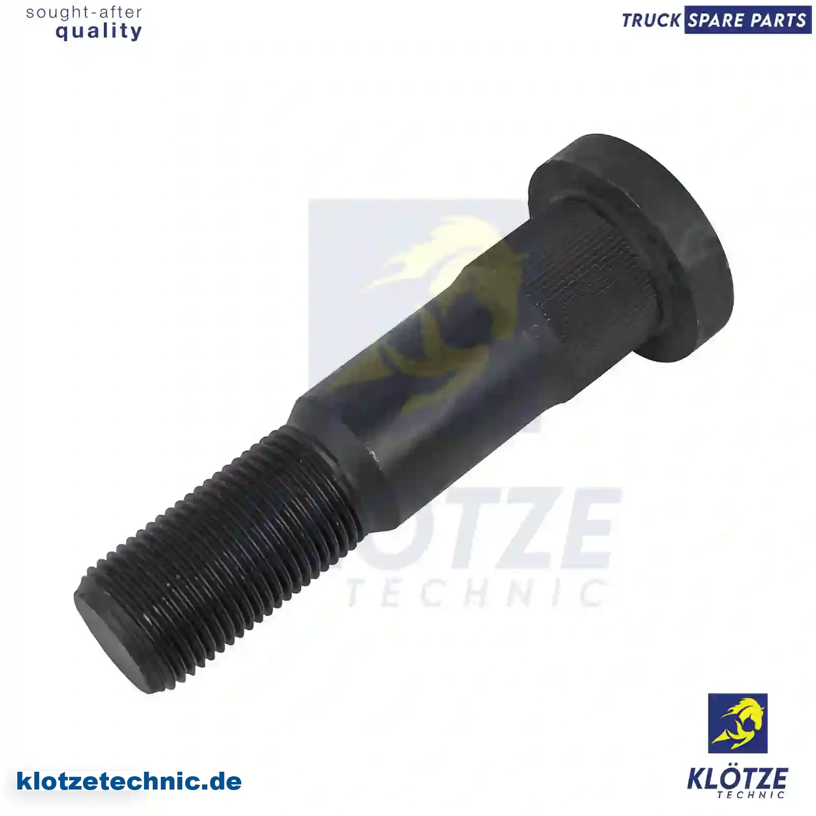 Wheel bolt, 1573082, ZG41912-0008, , , , || Klötze Technic