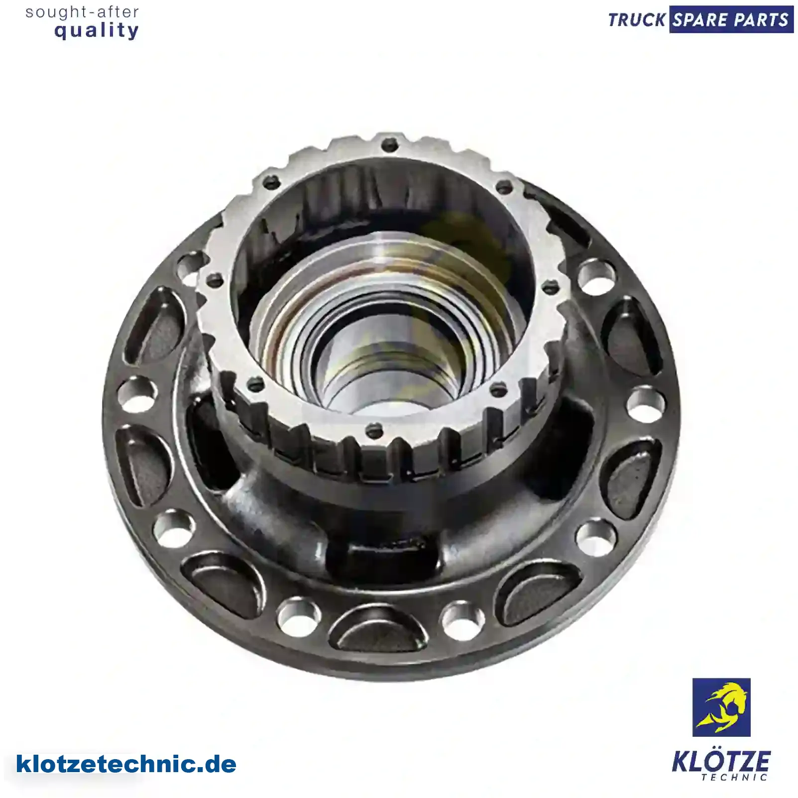 Wheel hub, without bearings, 20516966, 3092720, 3988833, 85104298, 85105696, , || Klötze Technic