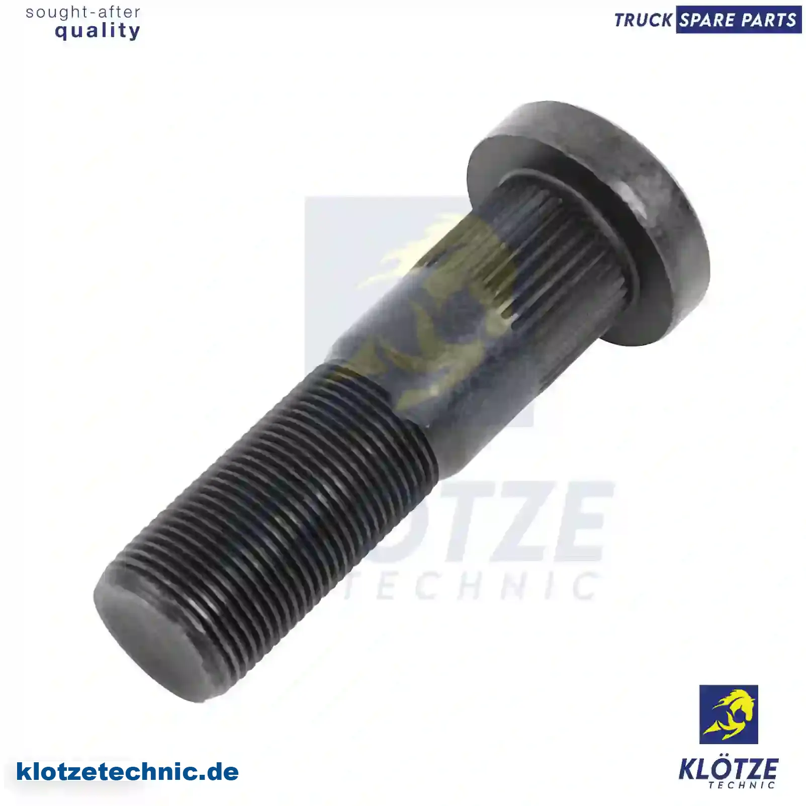 Wheel bolt, 21220132, 21220132PK10, ZG41904-0008, , || Klötze Technic