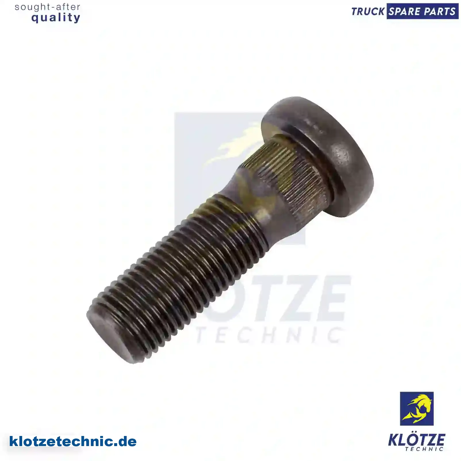 Wheel bolt, 1868665, 2285275, ZG41897-0008, , , || Klötze Technic