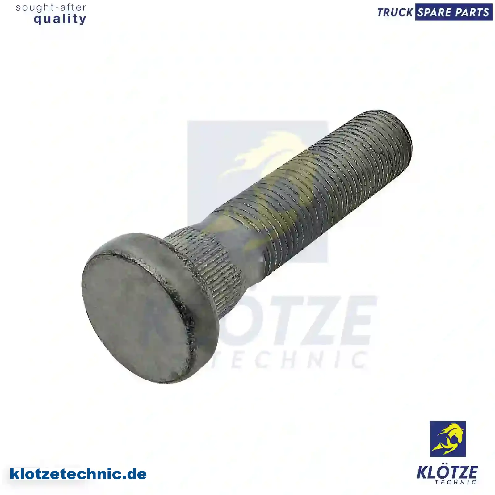 Wheel bolt, 1814214, 1847739, 2285282, ZG41900-0008, || Klötze Technic