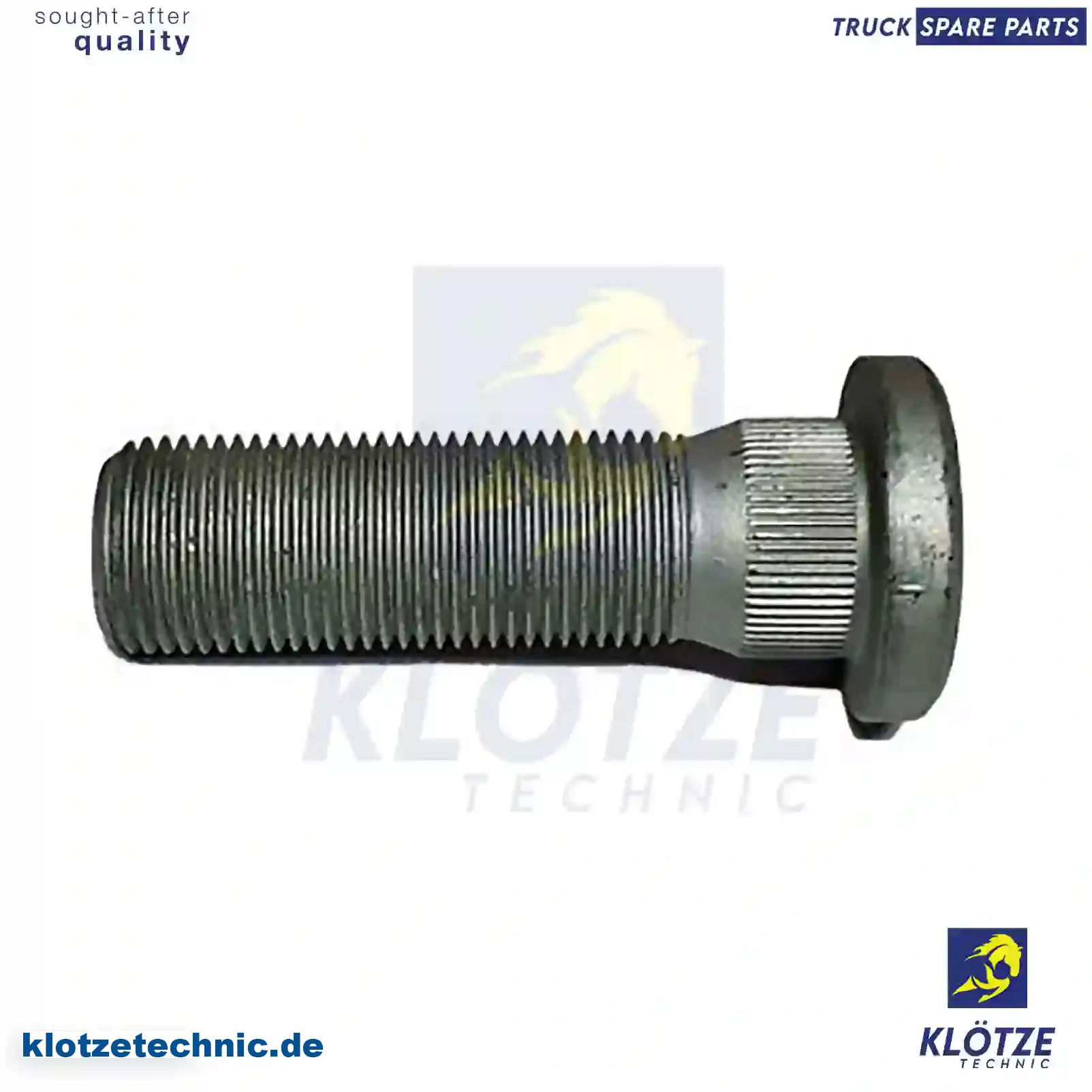 Wheel bolt, 1868668, 2285280, , || Klötze Technic