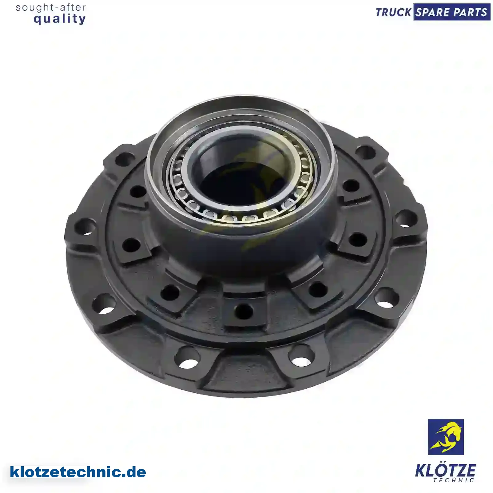 Wheel hub, with bearing, 1382884S, , , , , , || Klötze Technic