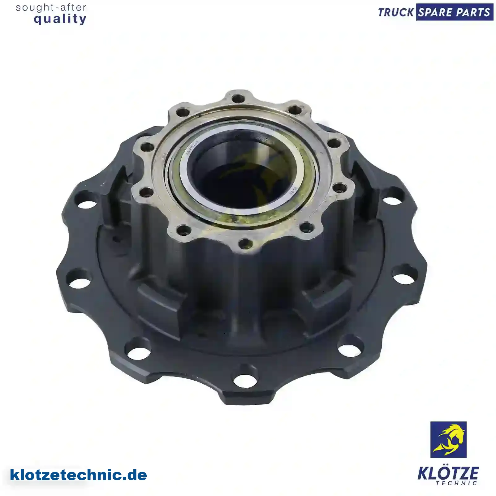 Wheel hub, with bearing, 1942754S, 2290538S, , , , || Klötze Technic