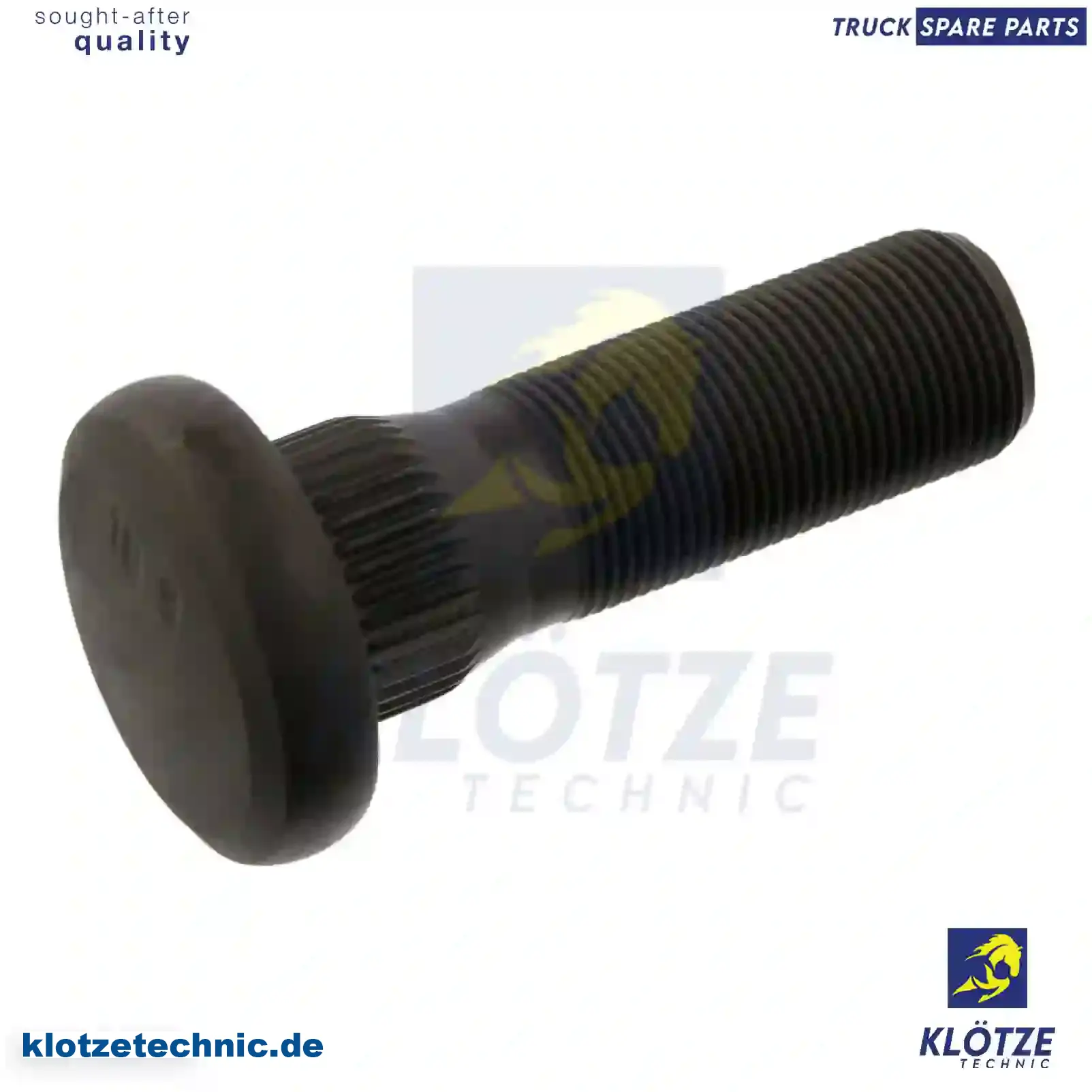 Wheel bolt, 2285278, , , , , || Klötze Technic