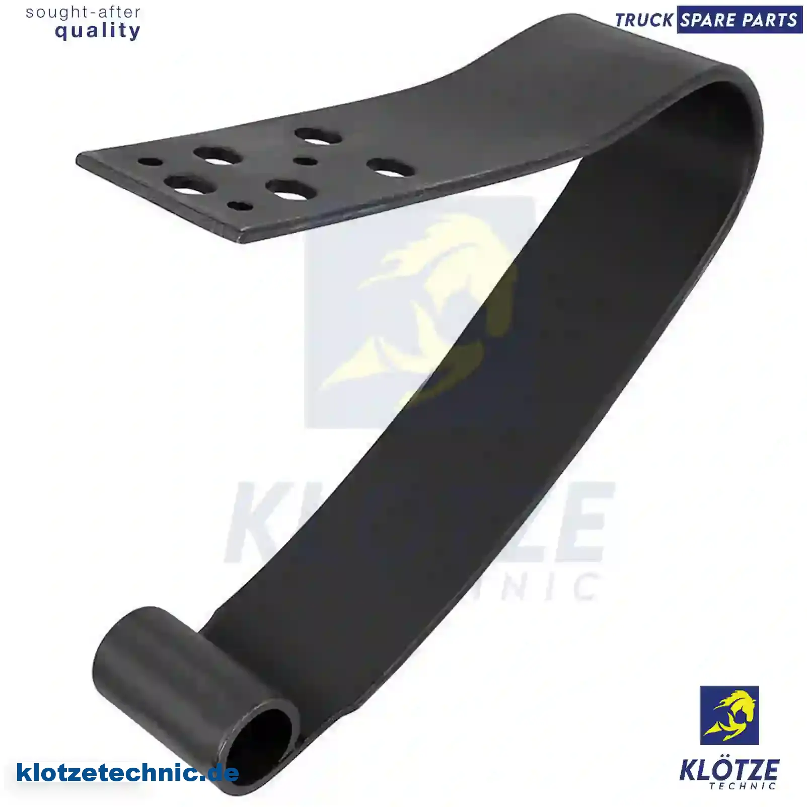 Leaf spring, cabin suspension, 3878910551 || Klötze Technic