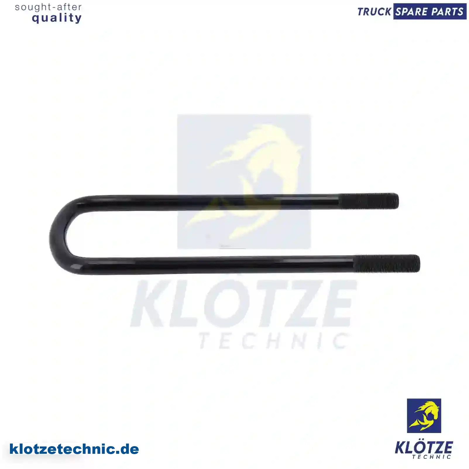 U-bolt, 3213511625, 3423510025, || Klötze Technic