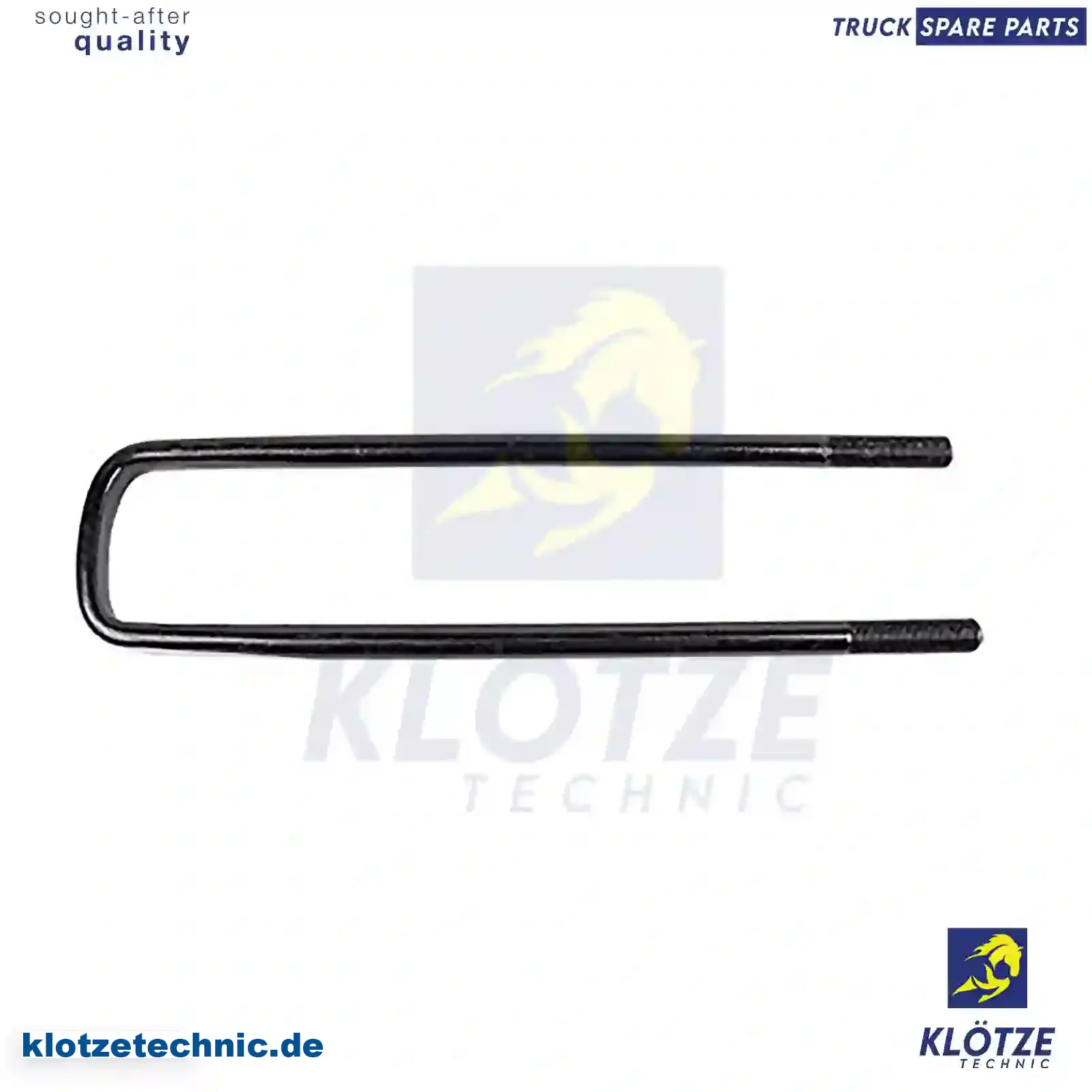 U-bolt, 3273515425, 3403510125, || Klötze Technic