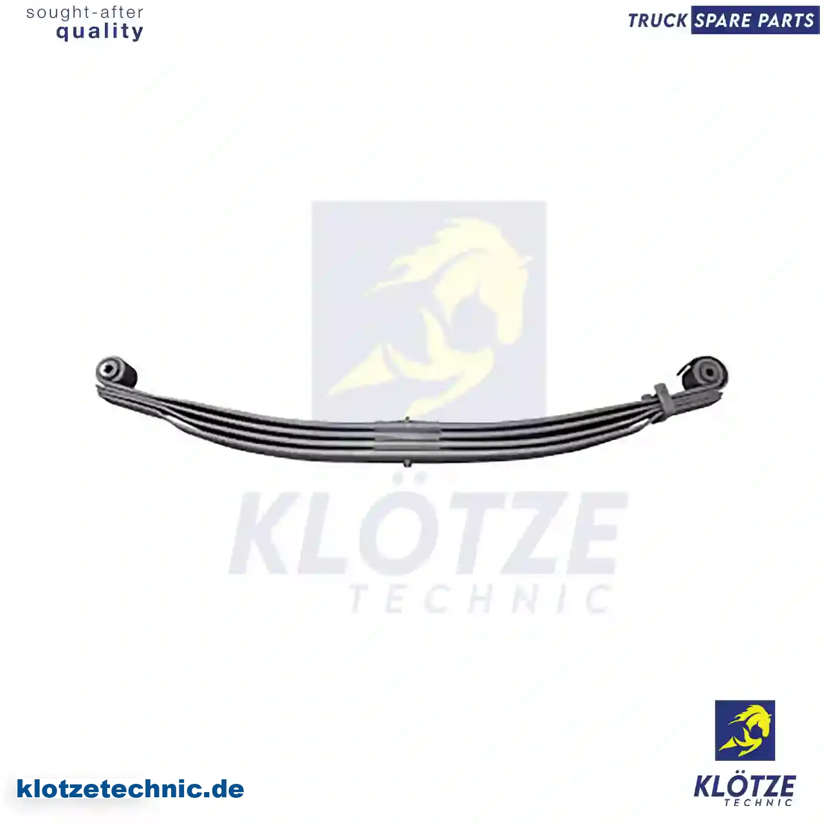 Leaf spring, front, 6593200502 || Klötze Technic