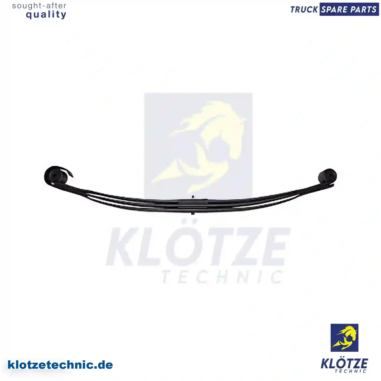 Leaf spring, front, 3753201402, 9433200302, 9433201102 || Klötze Technic