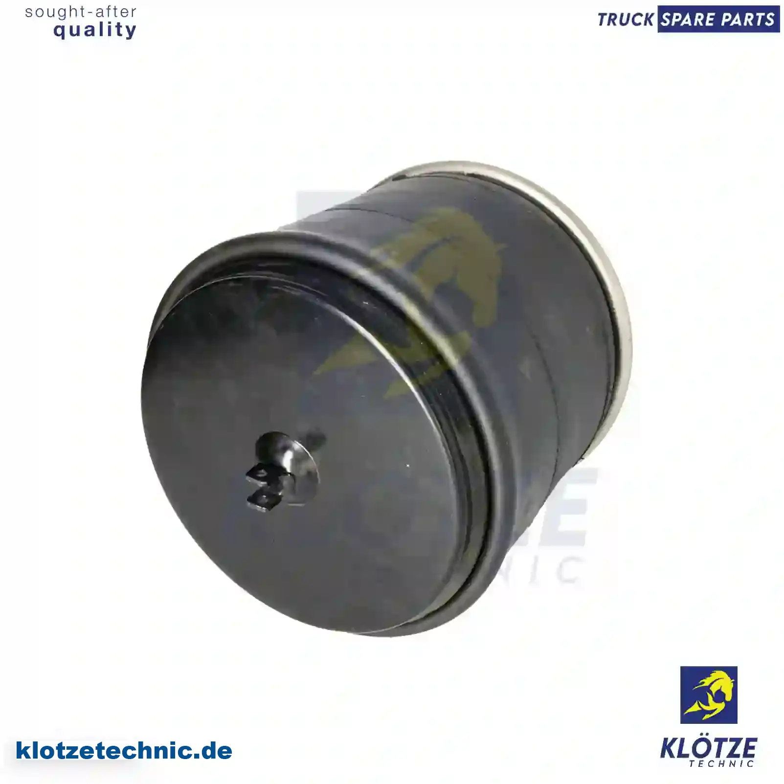 Air spring, with steel piston, MLF7082, MLF7171, 1075291, 1076075, 1076076, 20554756, 8158142, ZG40756-0008 || Klötze Technic