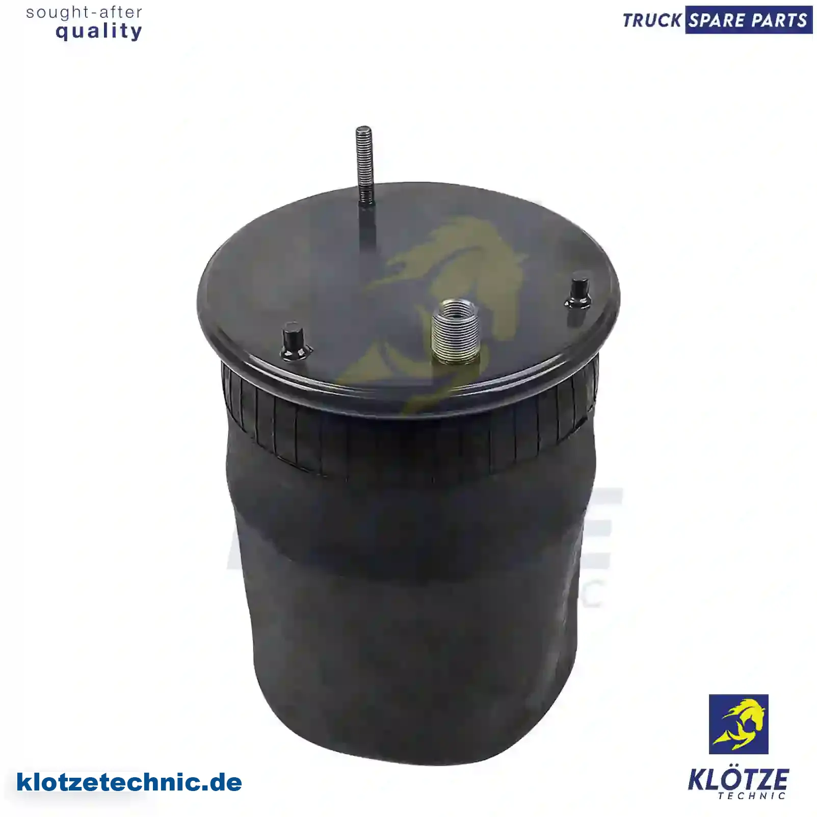 Air spring, with steel piston, 22058741, ZG40767-0008 || Klötze Technic