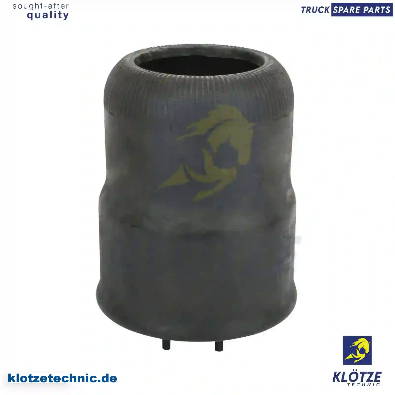 Air spring, with steel piston, 20573305, 70321039, 70321040, 9522709, ZG40763-0008 || Klötze Technic