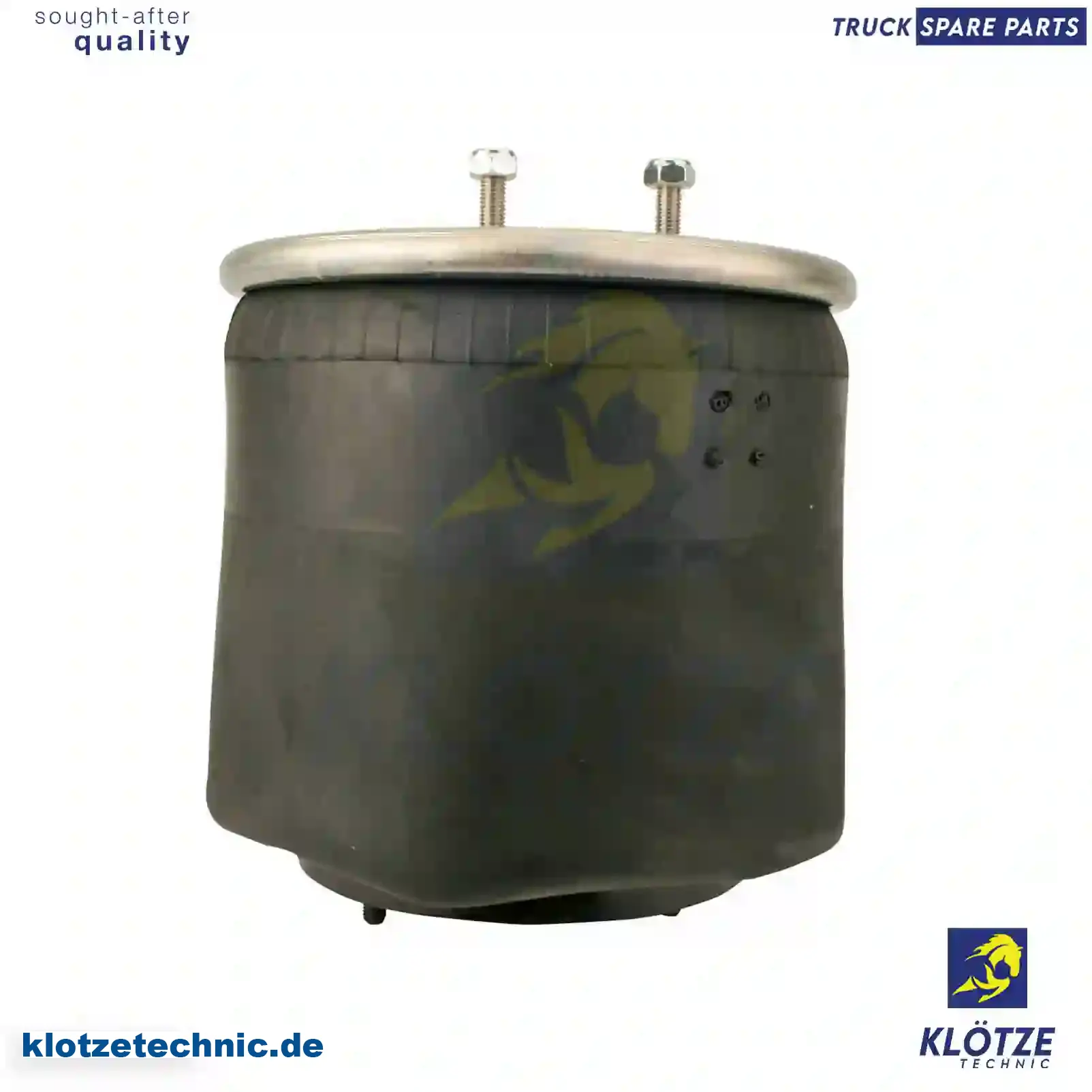 Air spring, with steel piston, 20480202, 20573113, 21041697, 21097453, 70313734, ZG40753-0008 || Klötze Technic