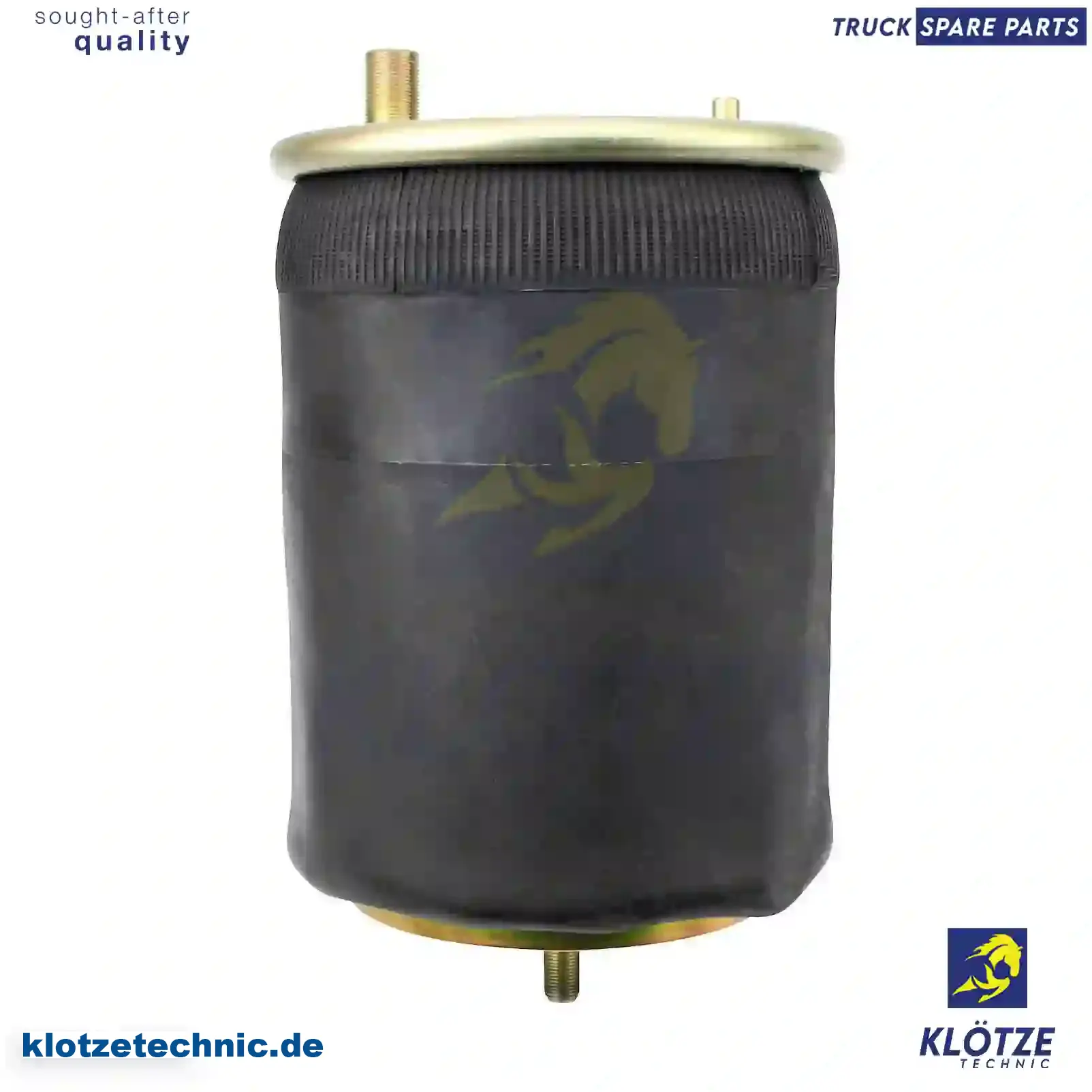 Air spring, with steel piston, 5010294309, 5010488070, 7422190563, 20757541, 22025613, ZG40787-0008 || Klötze Technic