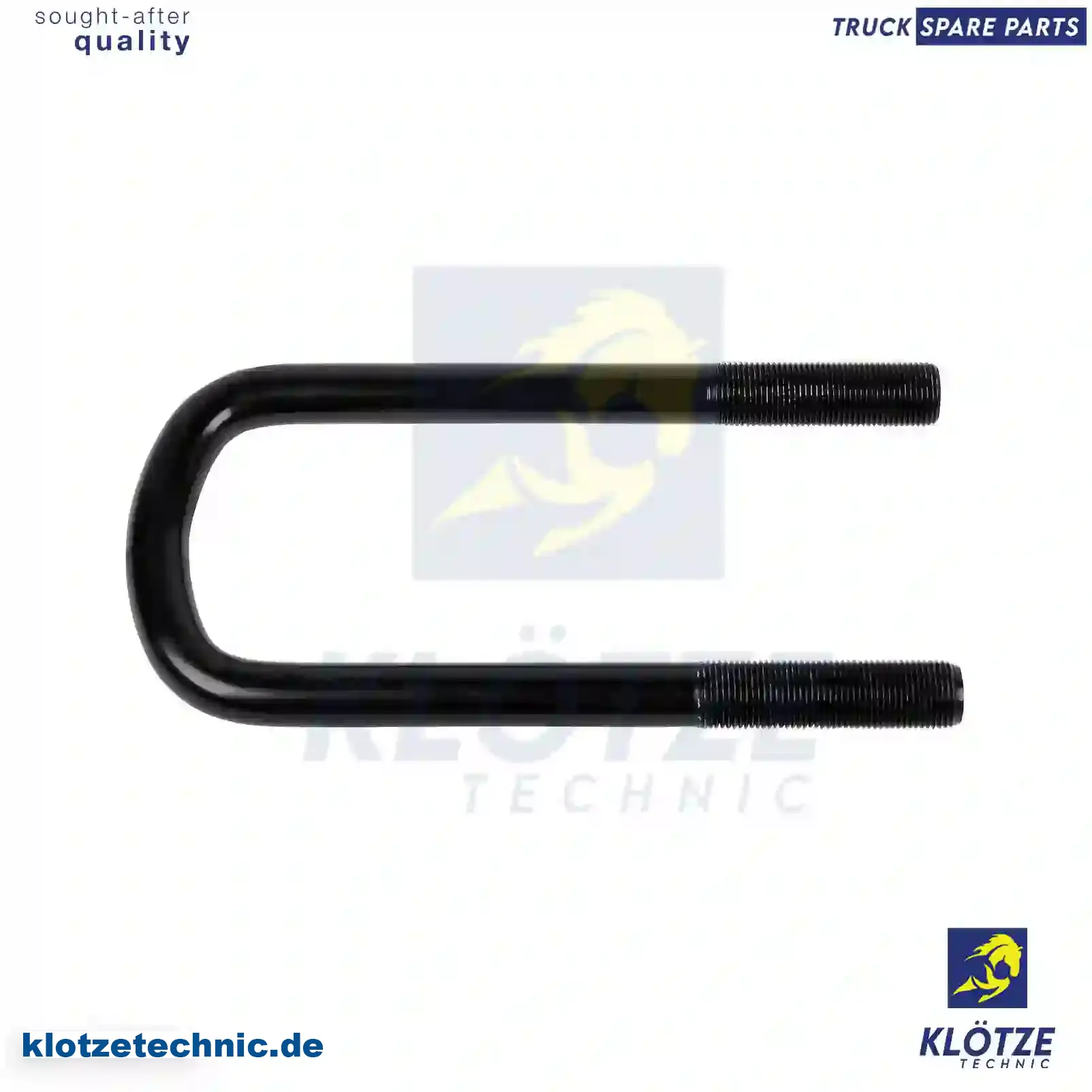 U-bolt, 3403510325, 3603310125, , , , || Klötze Technic