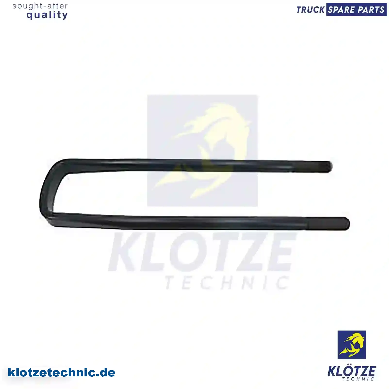 U-bolt, 3633510125, 6203510125, || Klötze Technic