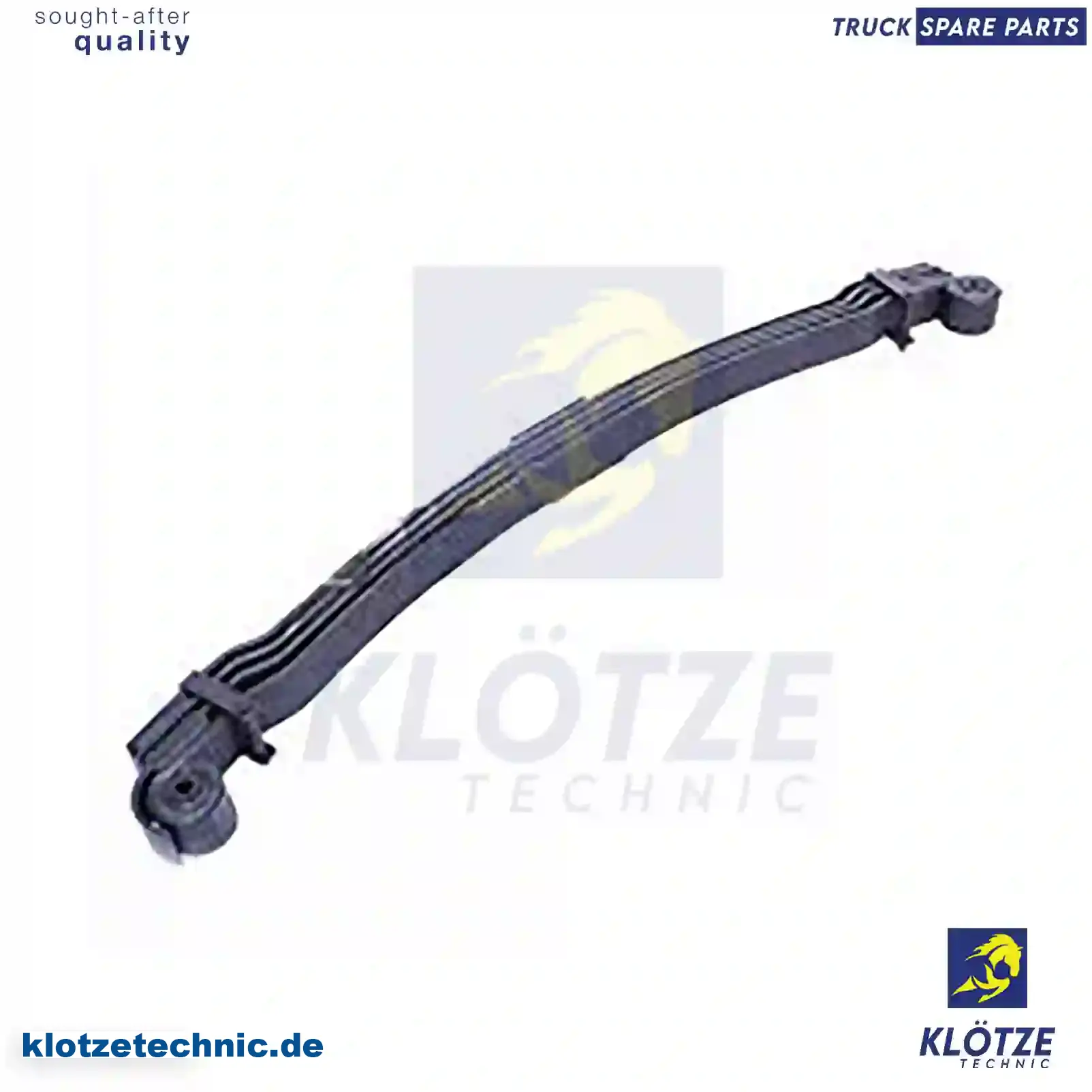 Leaf spring, 81434026504, 81434026505, 81434026506, 81434026596 || Klötze Technic