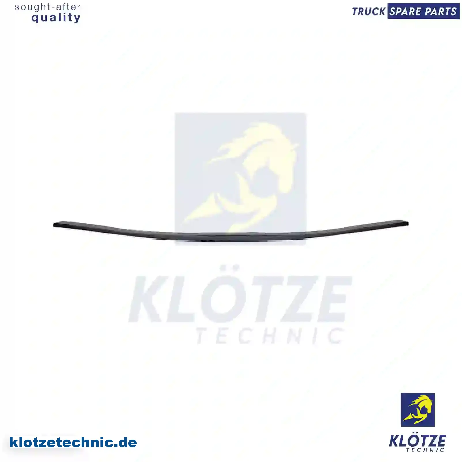 Leaf spring, 81434026734S1 || Klötze Technic