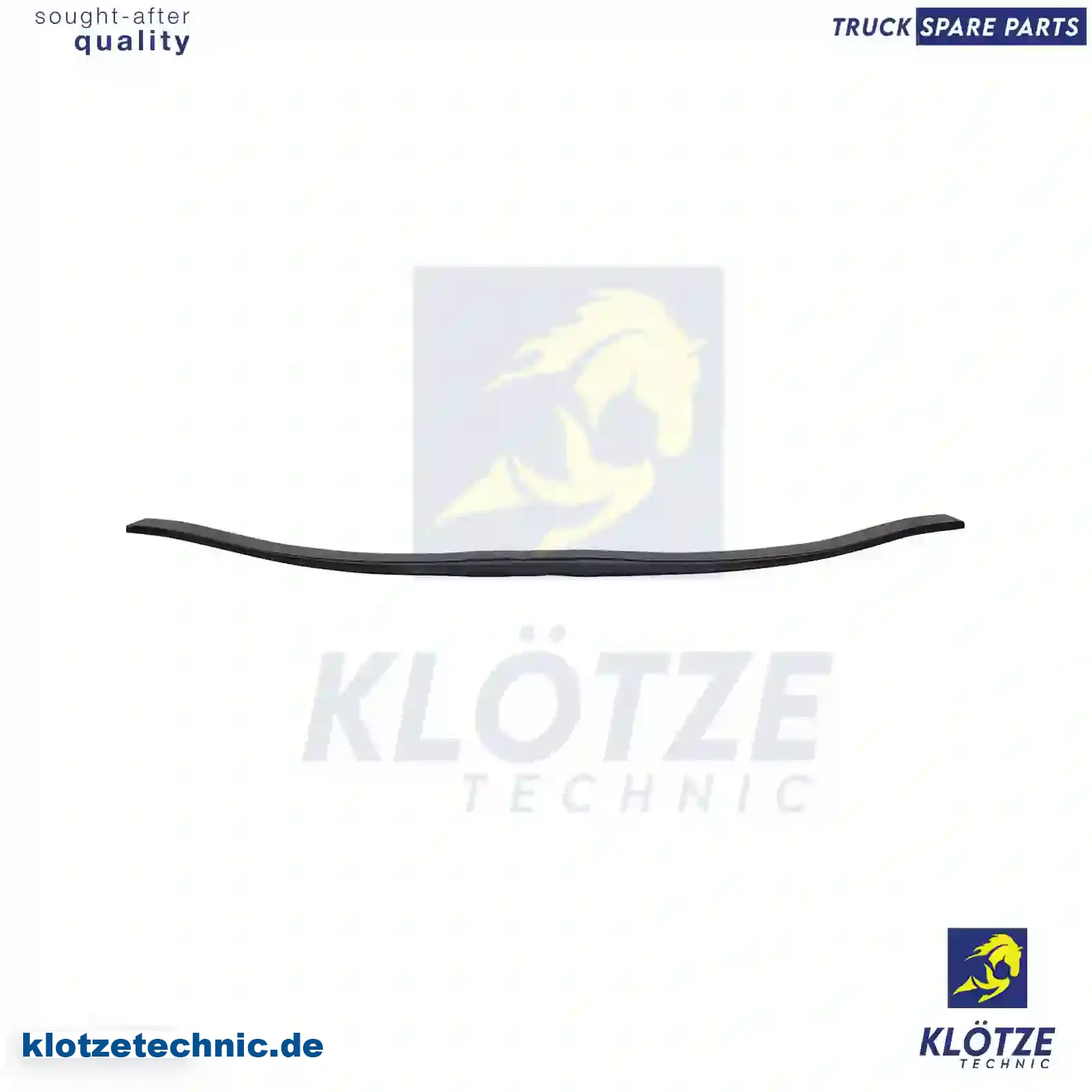 Leaf spring, 81434026734S4 || Klötze Technic