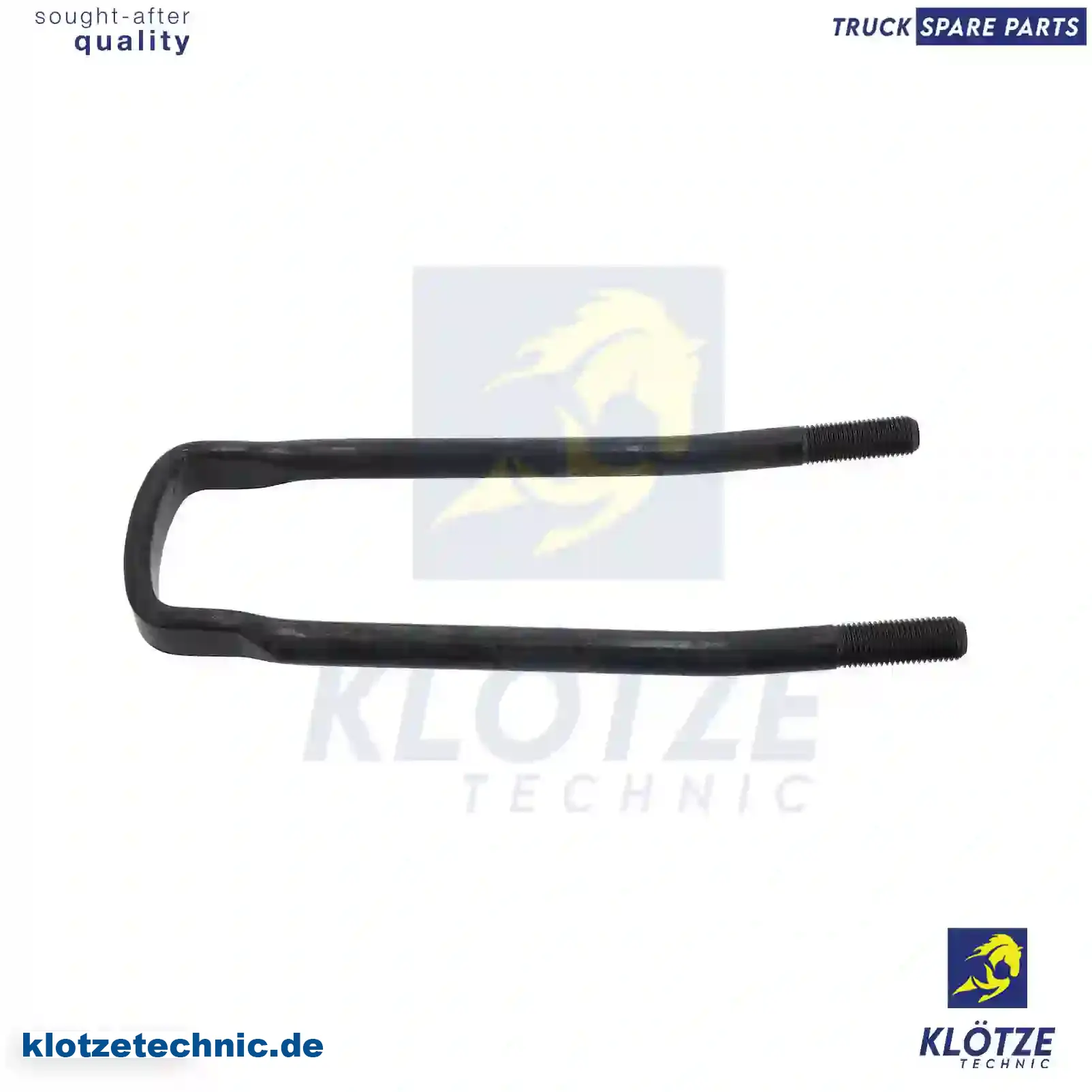 U-bolt, 1739276, 365445, ZG41829-0008, , , , , , || Klötze Technic