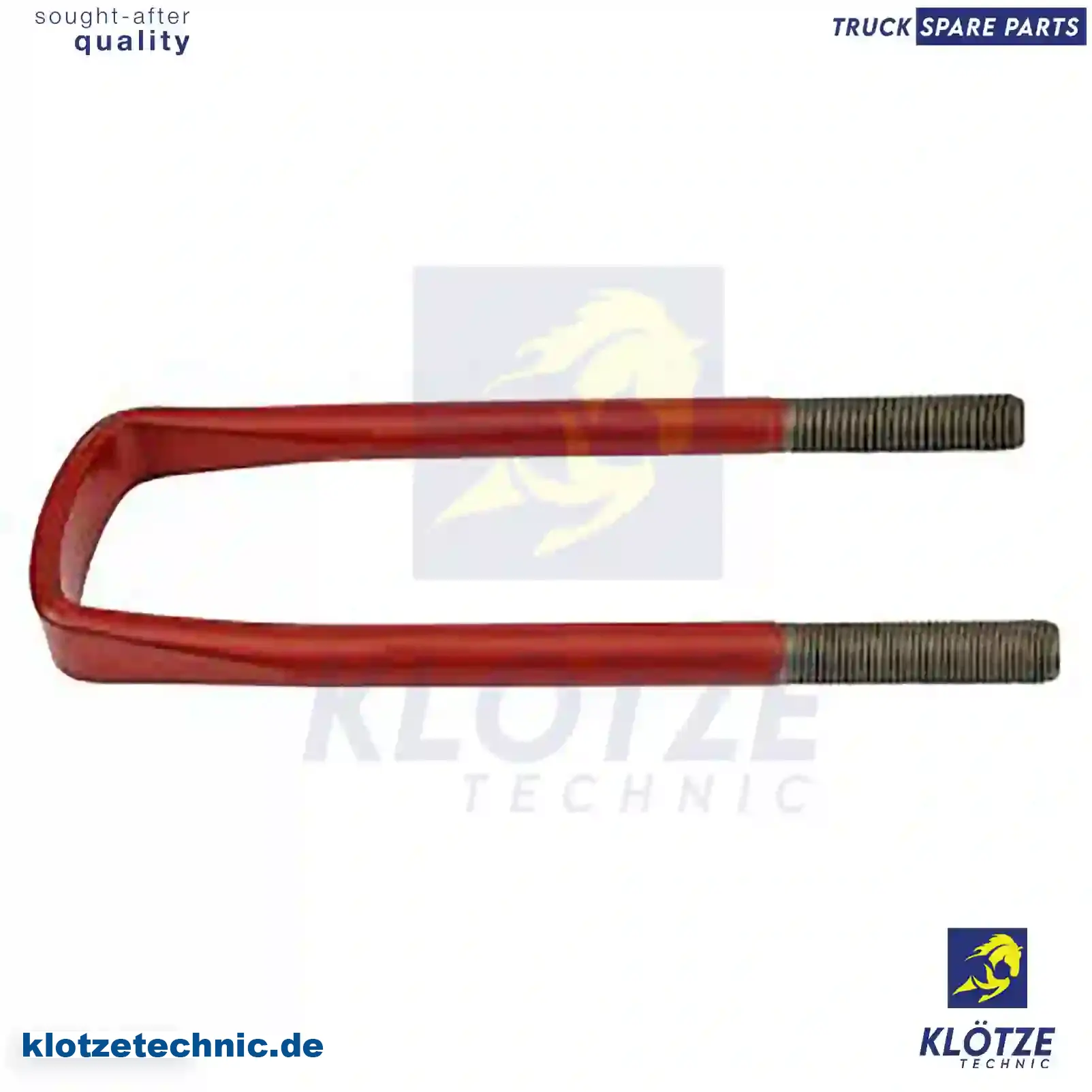 U-bolt, 81413120103, , || Klötze Technic