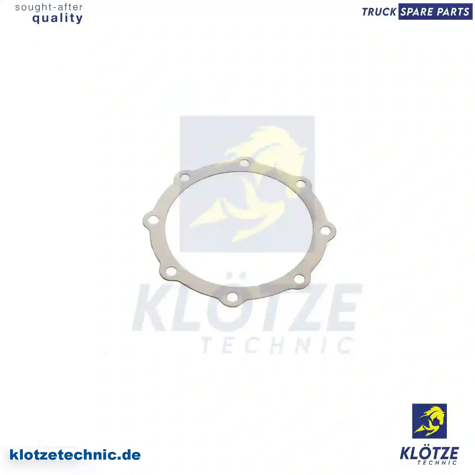 Gasket, spring saddle, 3833250080 || Klötze Technic