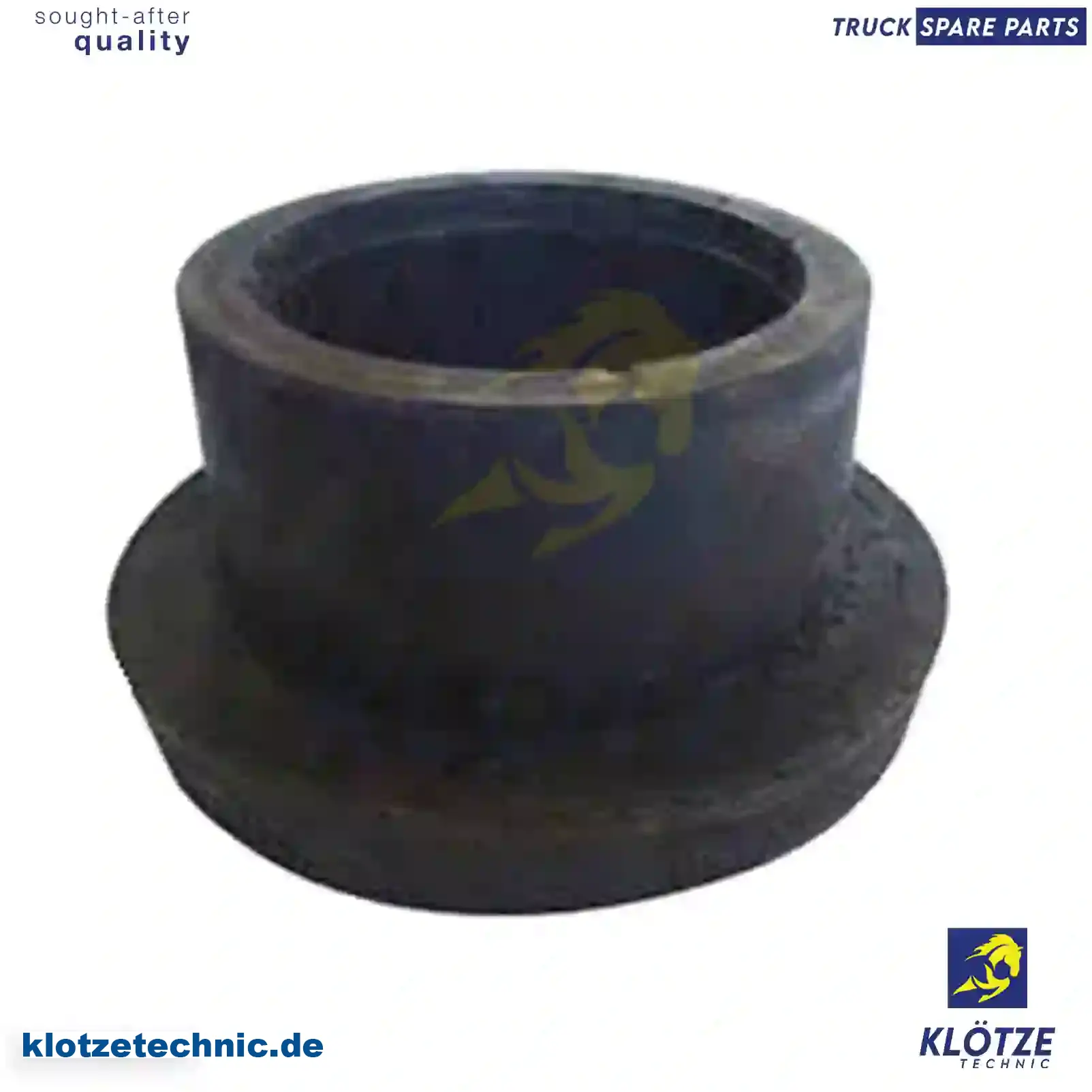 Rubber mounting, spring saddle, 81962100507, 81962100508, 9603250085, 2V5701799A || Klötze Technic