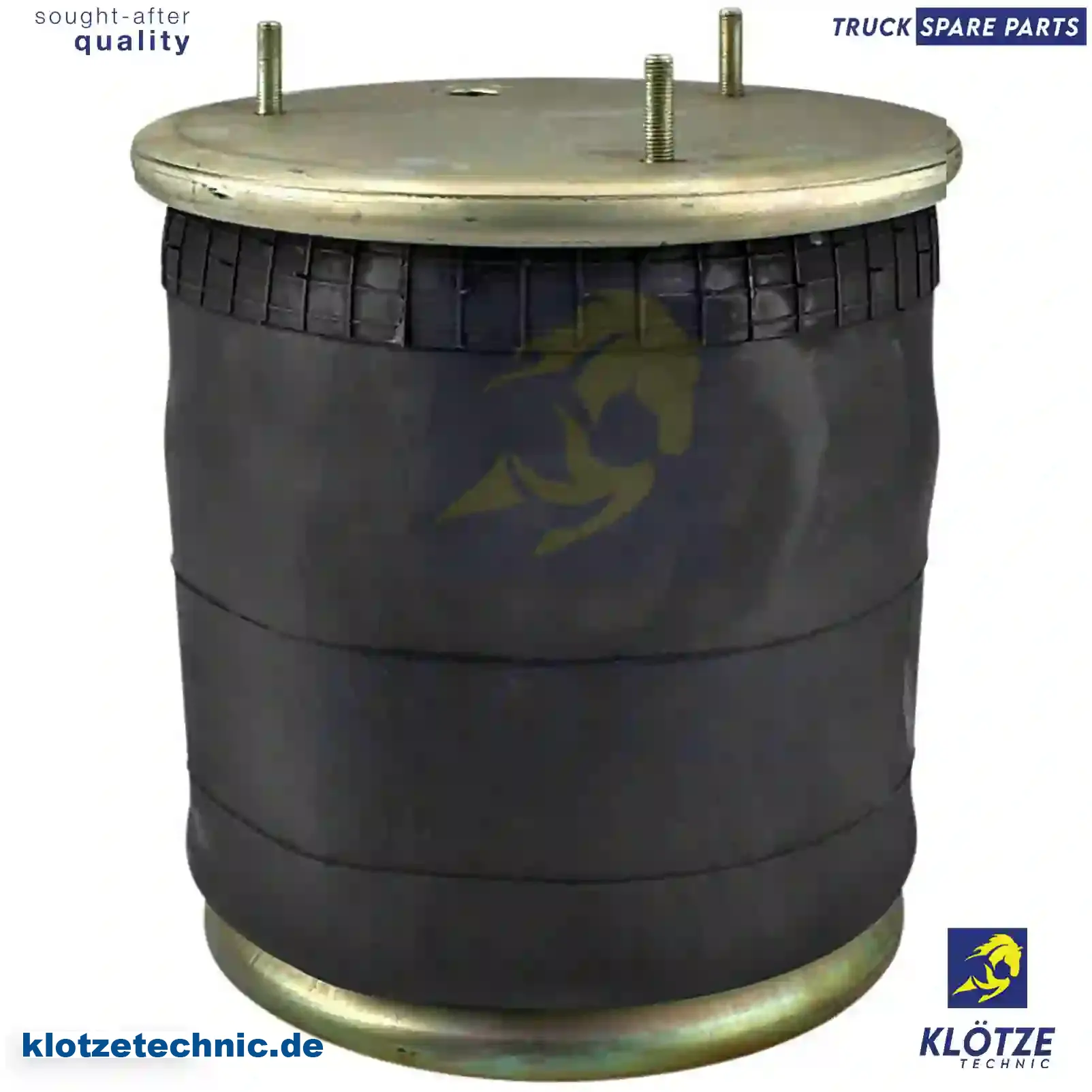 Air spring, with steel piston, 0526823, 0676823, 526823, 676823, MLF7118, ZG40781-0008 || Klötze Technic