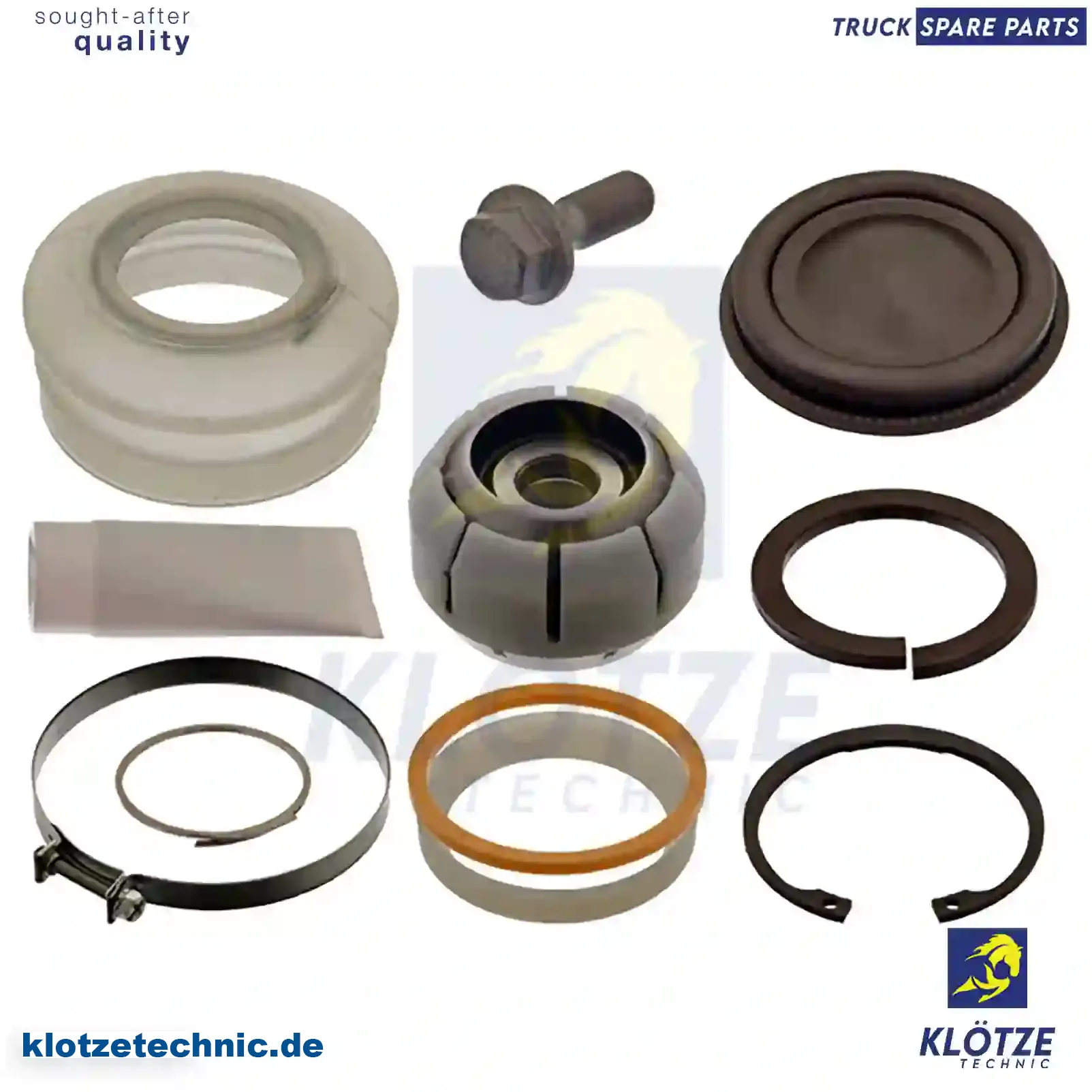 Repair kit, v-stay, 1398368, 42535781, 5001014520, 81432706065, 5001014520, 3133173 || Klötze Technic