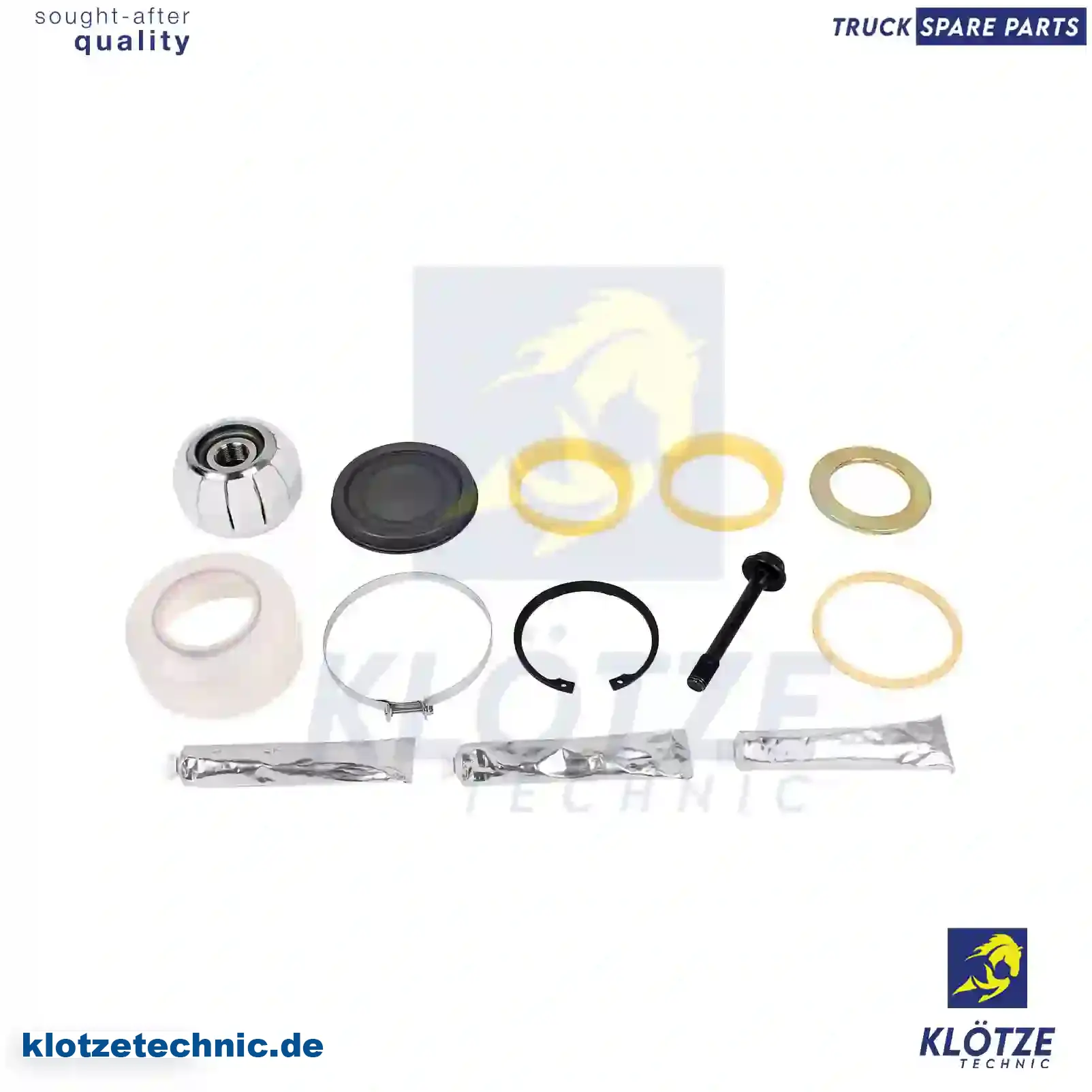 Repair kit, v-stay, 0696320, 696320, 81432706122, 81953016132, 273706, 2737062, 2761914, 6889512, ZG41427-0008 || Klötze Technic