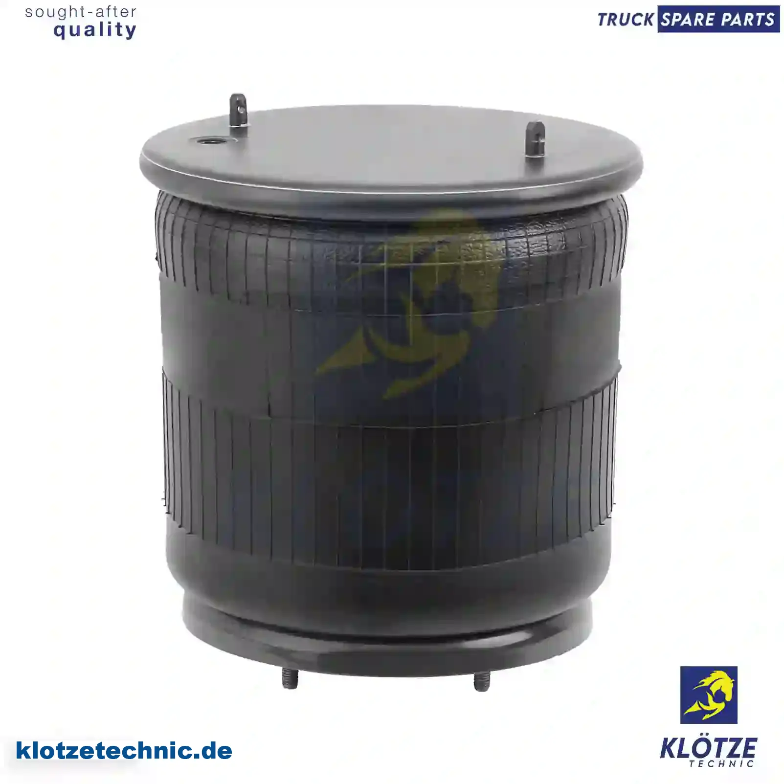 Air spring, with steel piston, 21057936, 21097433, 21160951, 21513833, 70311683, ZG40765-0008 || Klötze Technic