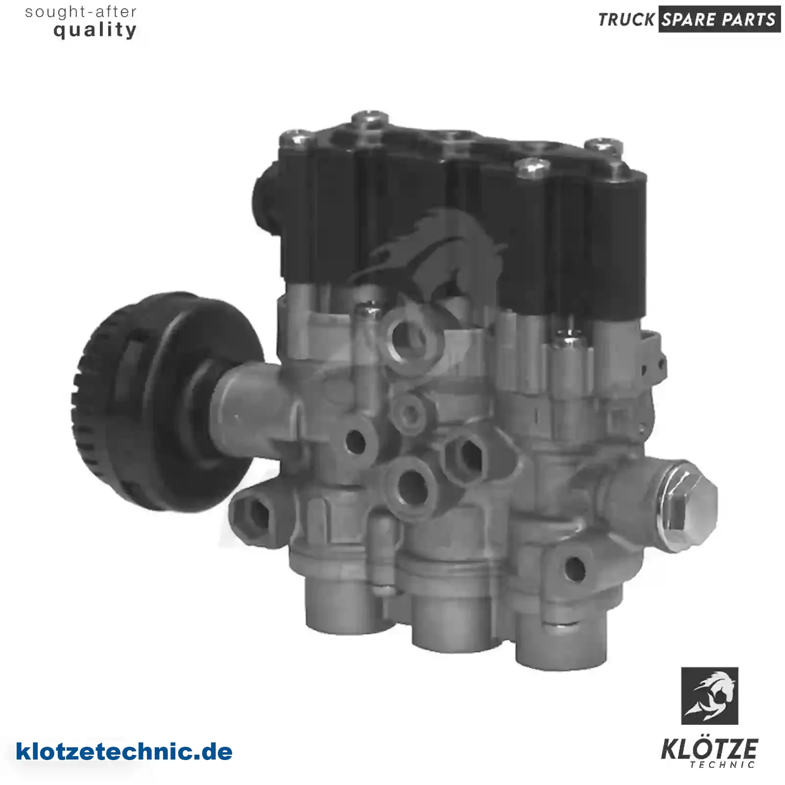 Solenoid valve, ECAS, 3278525 || Klötze Technic