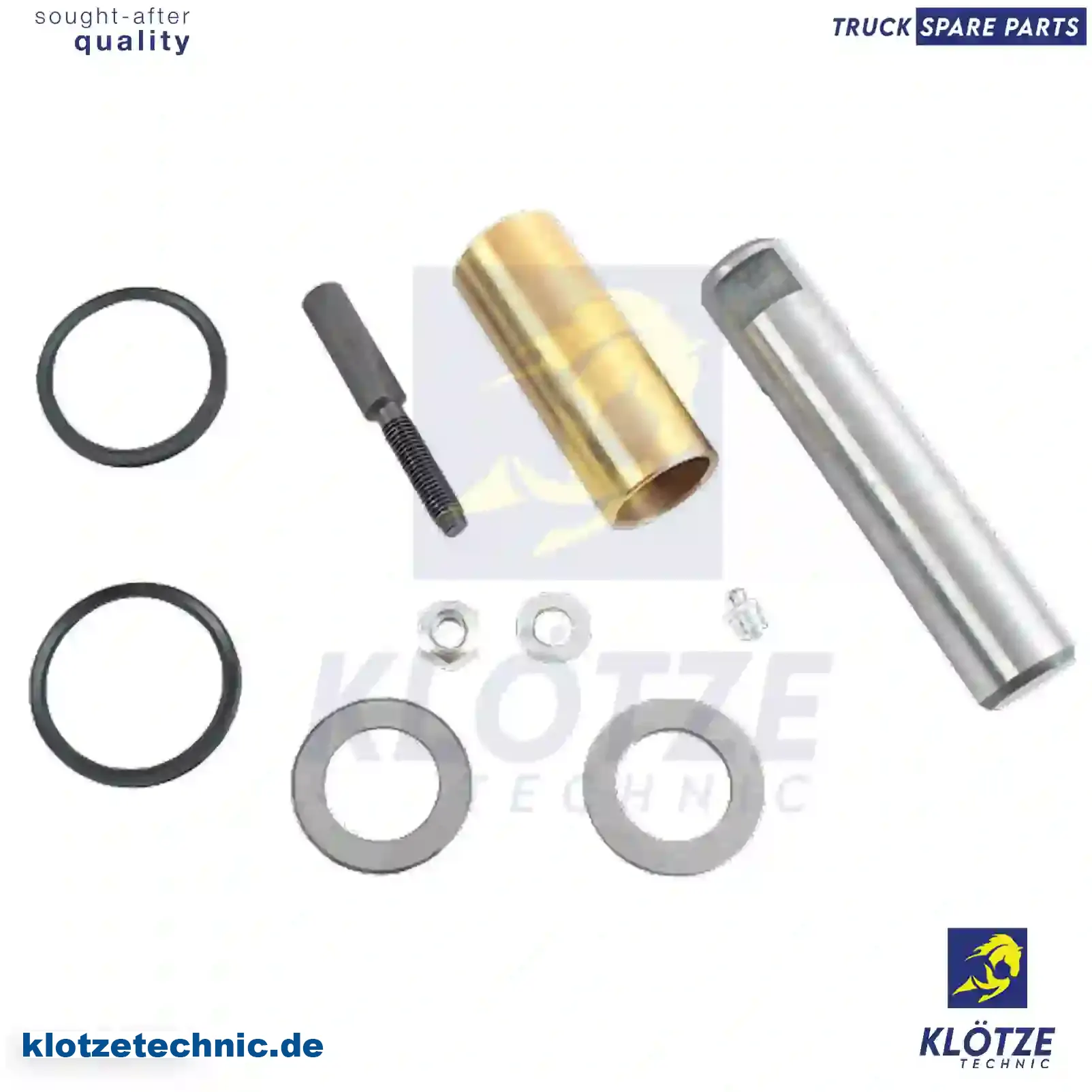 Spring bolt kit, 3893200065, 38958 || Klötze Technic