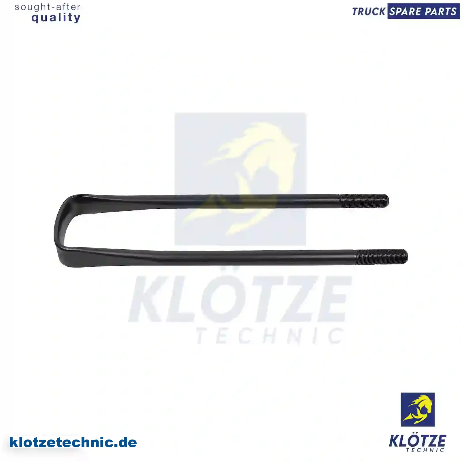 U-bolt, 4003510125, 9433510125, , || Klötze Technic