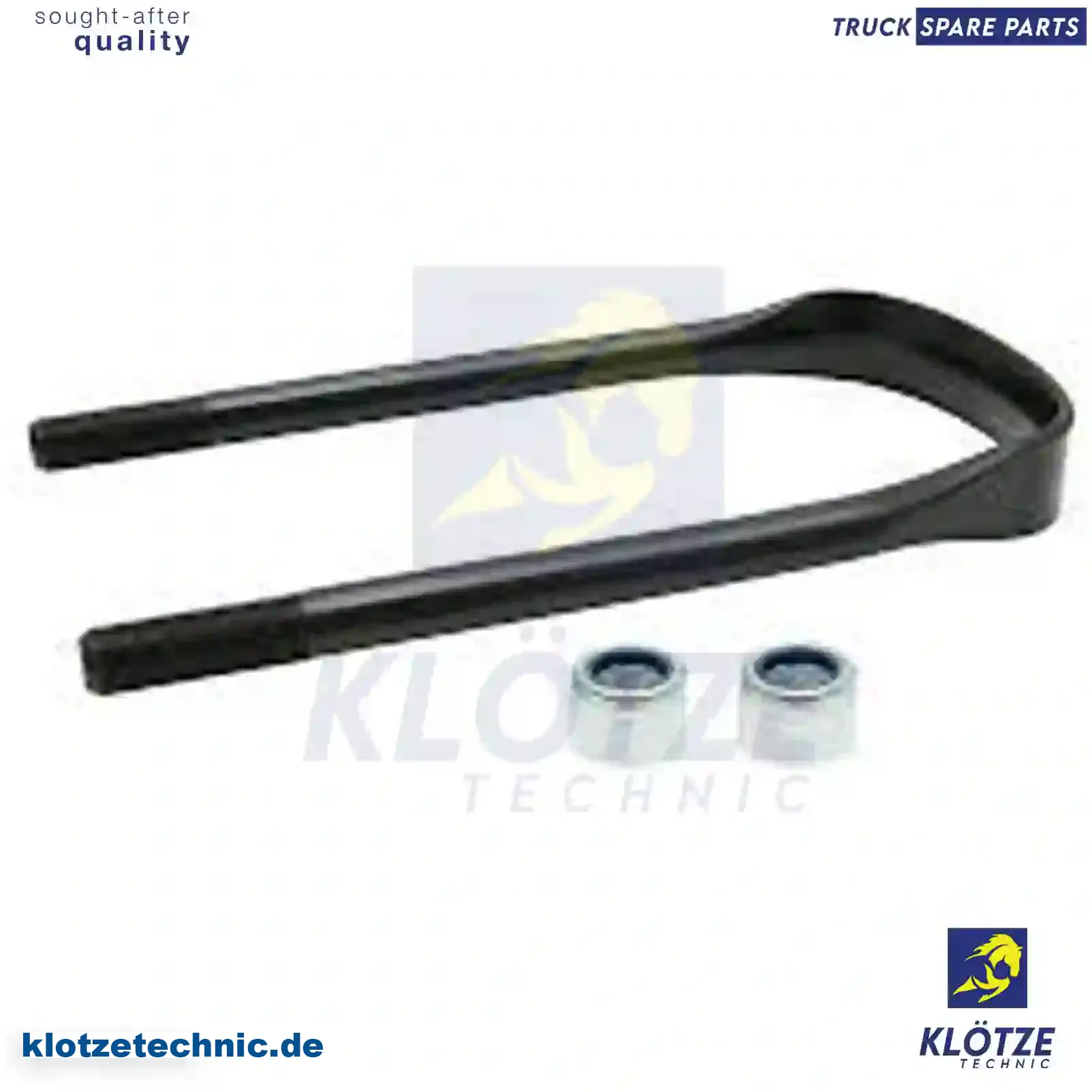 U-bolt, 6293510125, ZG41847-0008, , , , || Klötze Technic