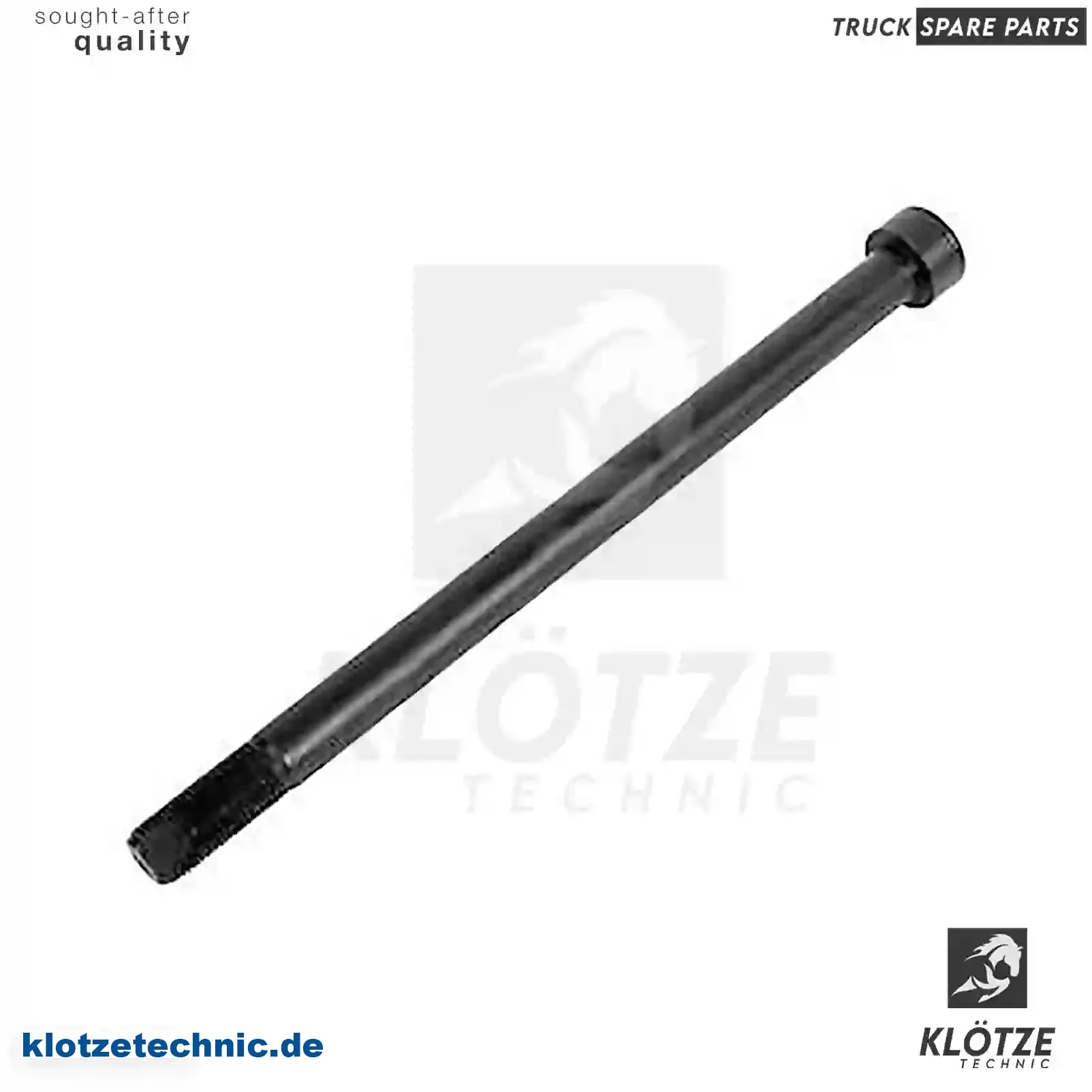 Spring bolt, 6213240071, ZG41685-0008, || Klötze Technic