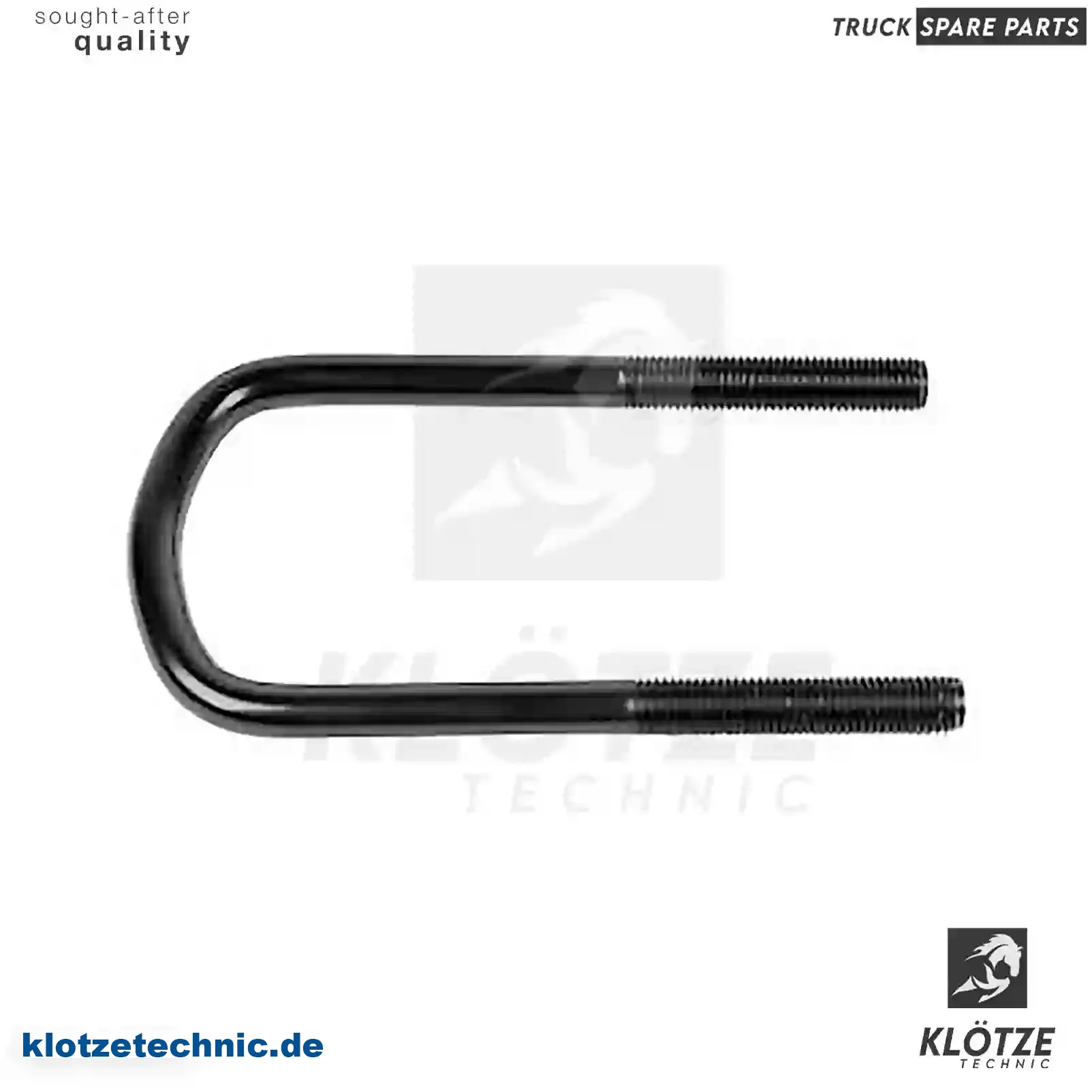 U-bolt, 3093311225, , || Klötze Technic