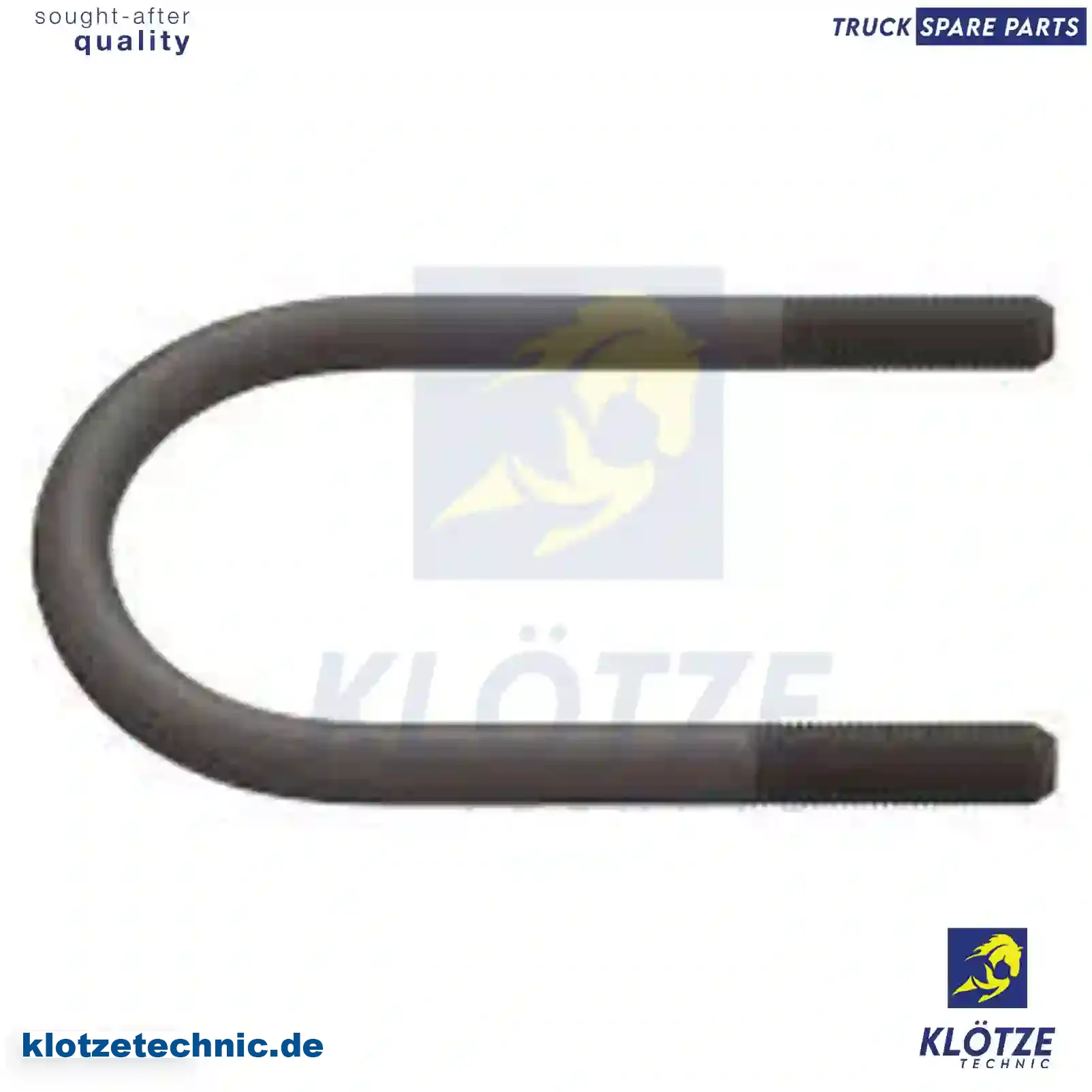 U-bolt, 9013250947, 9063250747, , , , || Klötze Technic