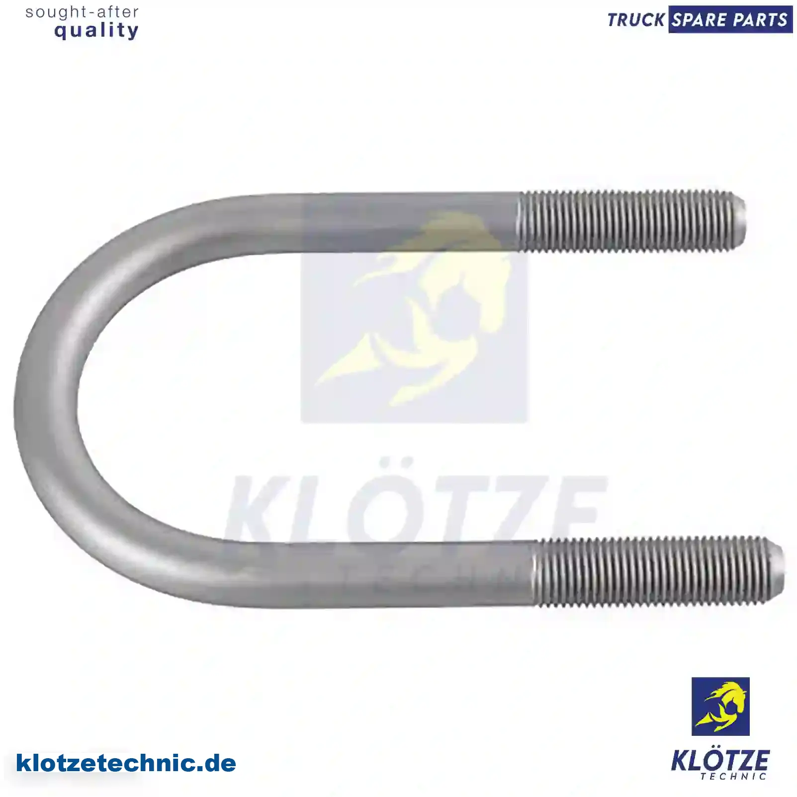 U-bolt, 9013251047, 90632 || Klötze Technic