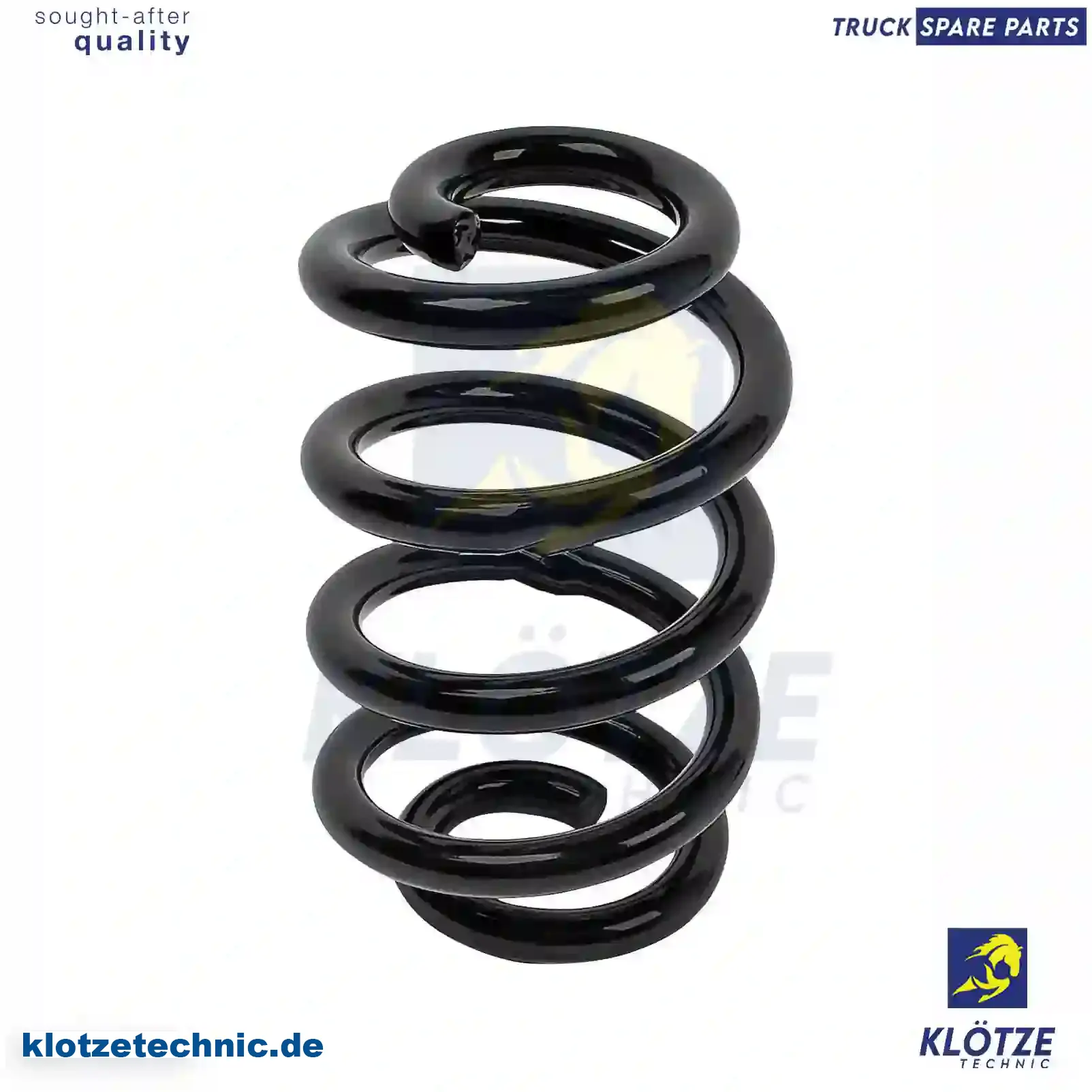 Coil spring, 9109937, 93191862, 54010-00Q0K, 54010-00QAF, 82000-59852, 82001-23551, 4401937, 4417864, 0004401937, 0004417864, 0009109937, 0093191862, 8200059852, 8200123551 || Klötze Technic