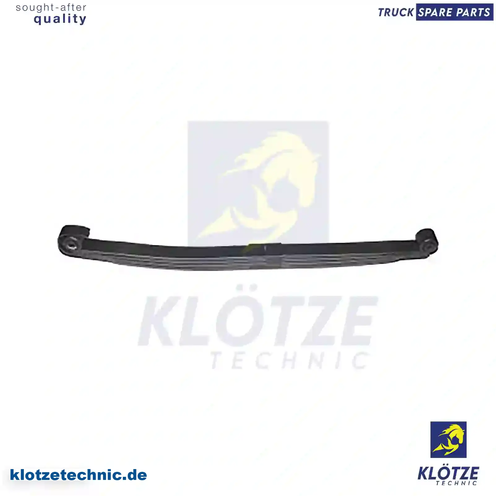 Leaf spring, 9443200702, , , || Klötze Technic