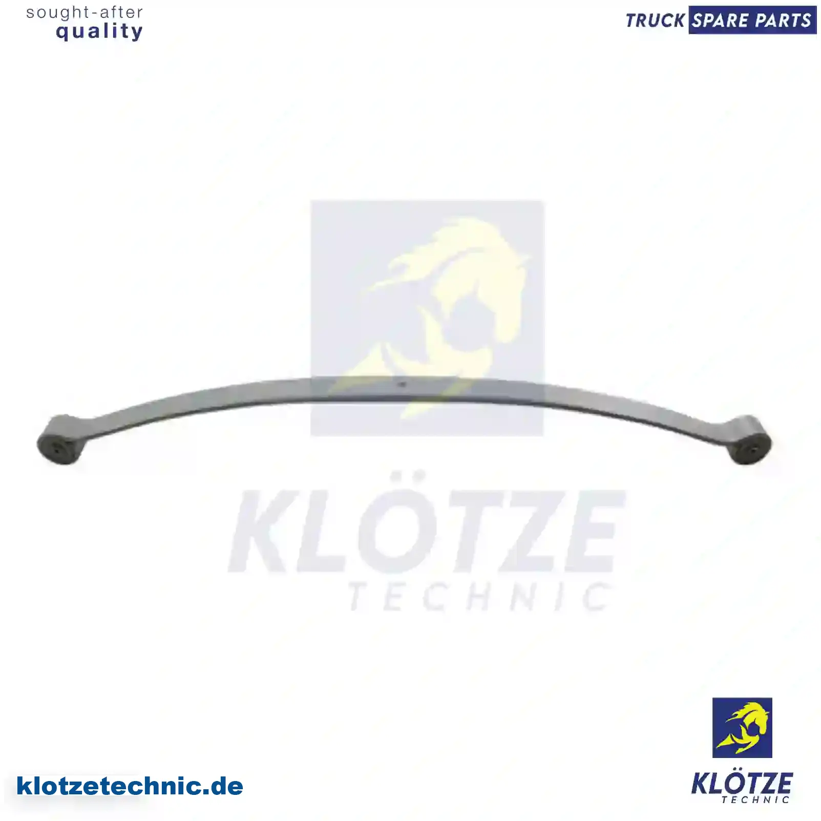 Leaf spring, 9063203206, 90632 || Klötze Technic