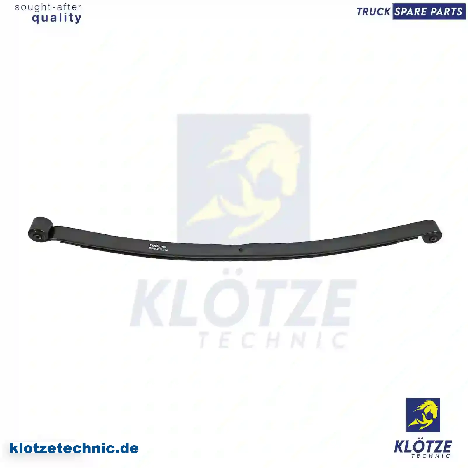 Leaf spring, 9033200006, 90332 || Klötze Technic