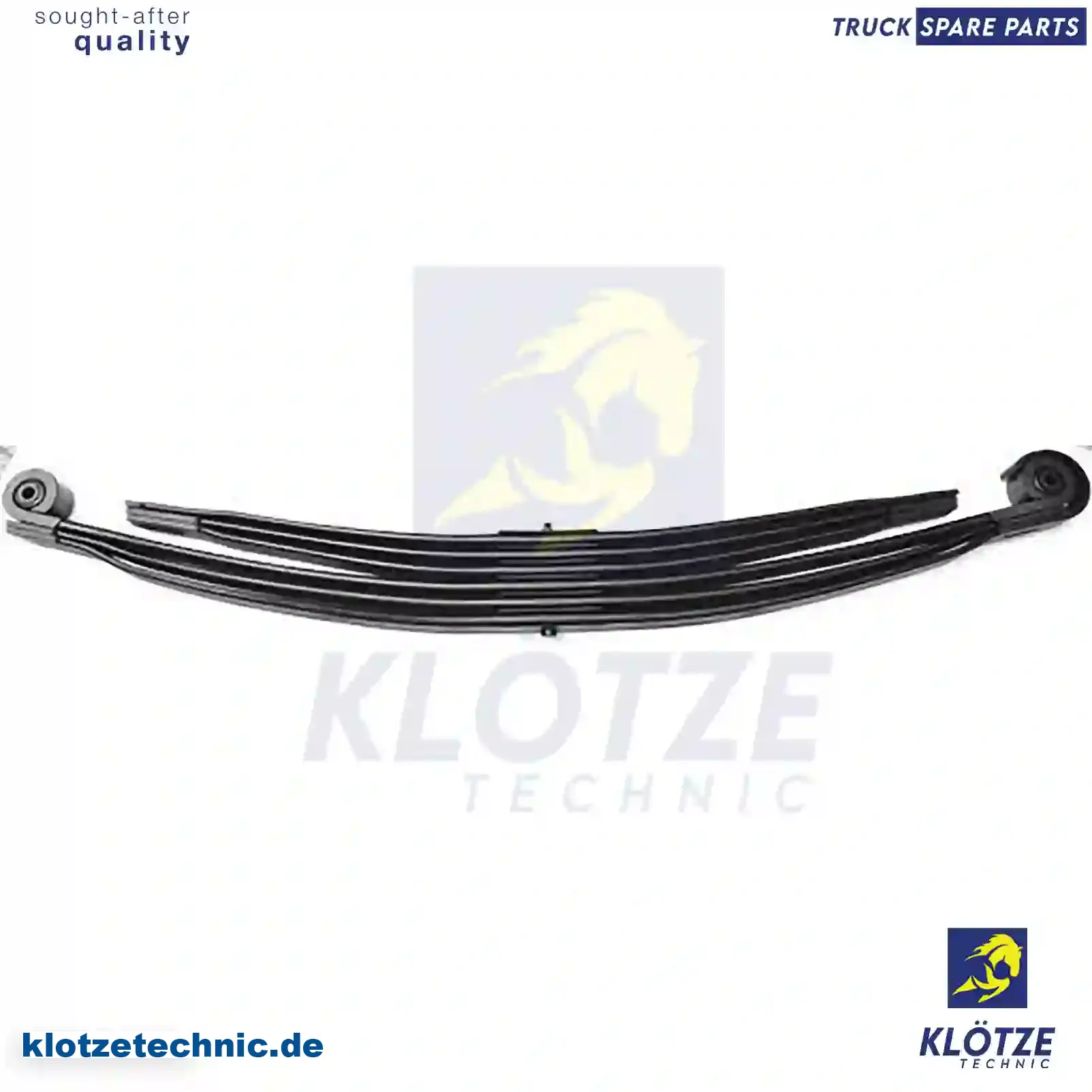 Leaf spring, rear, 6523200308 || Klötze Technic