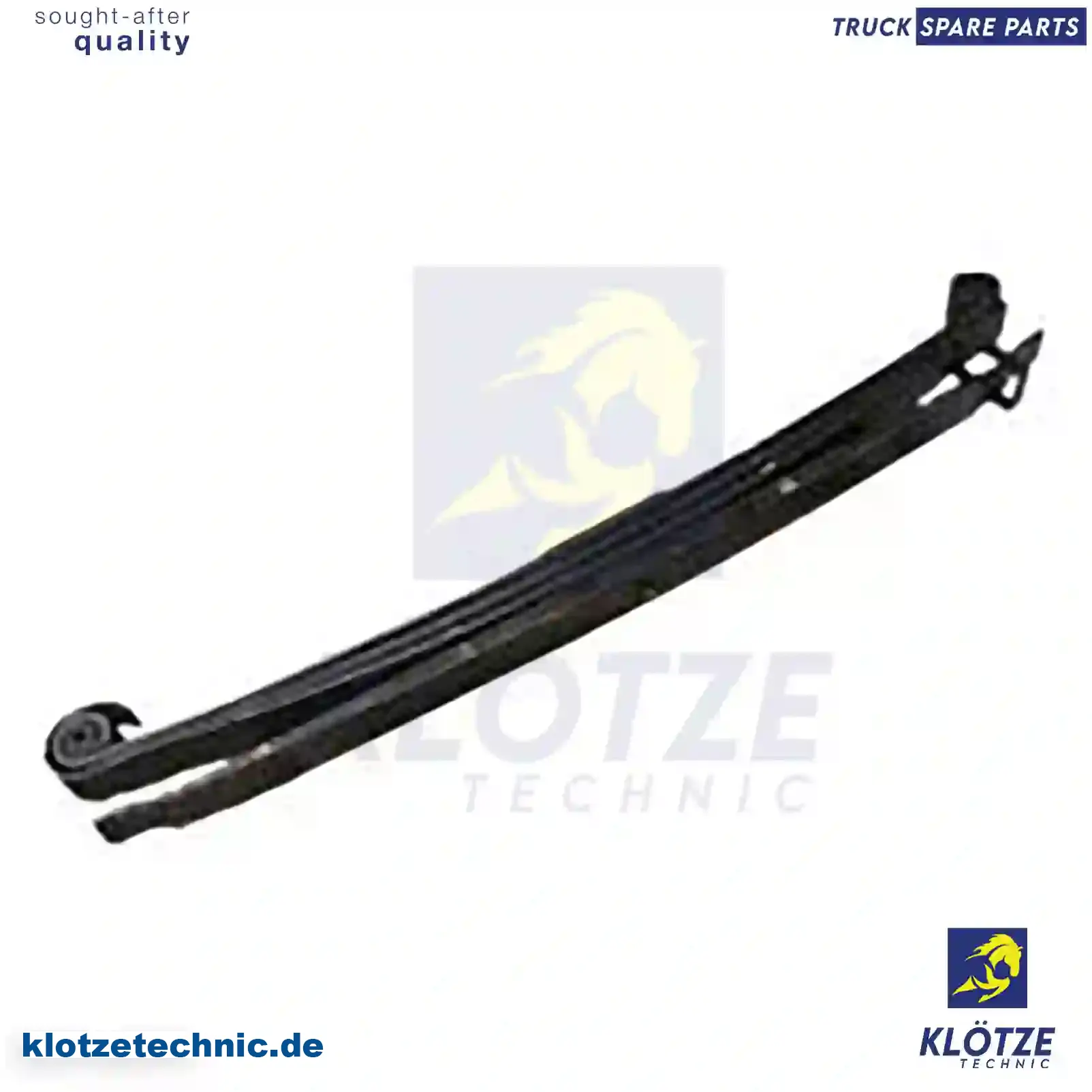 Leaf spring, rear, 9433200308 || Klötze Technic