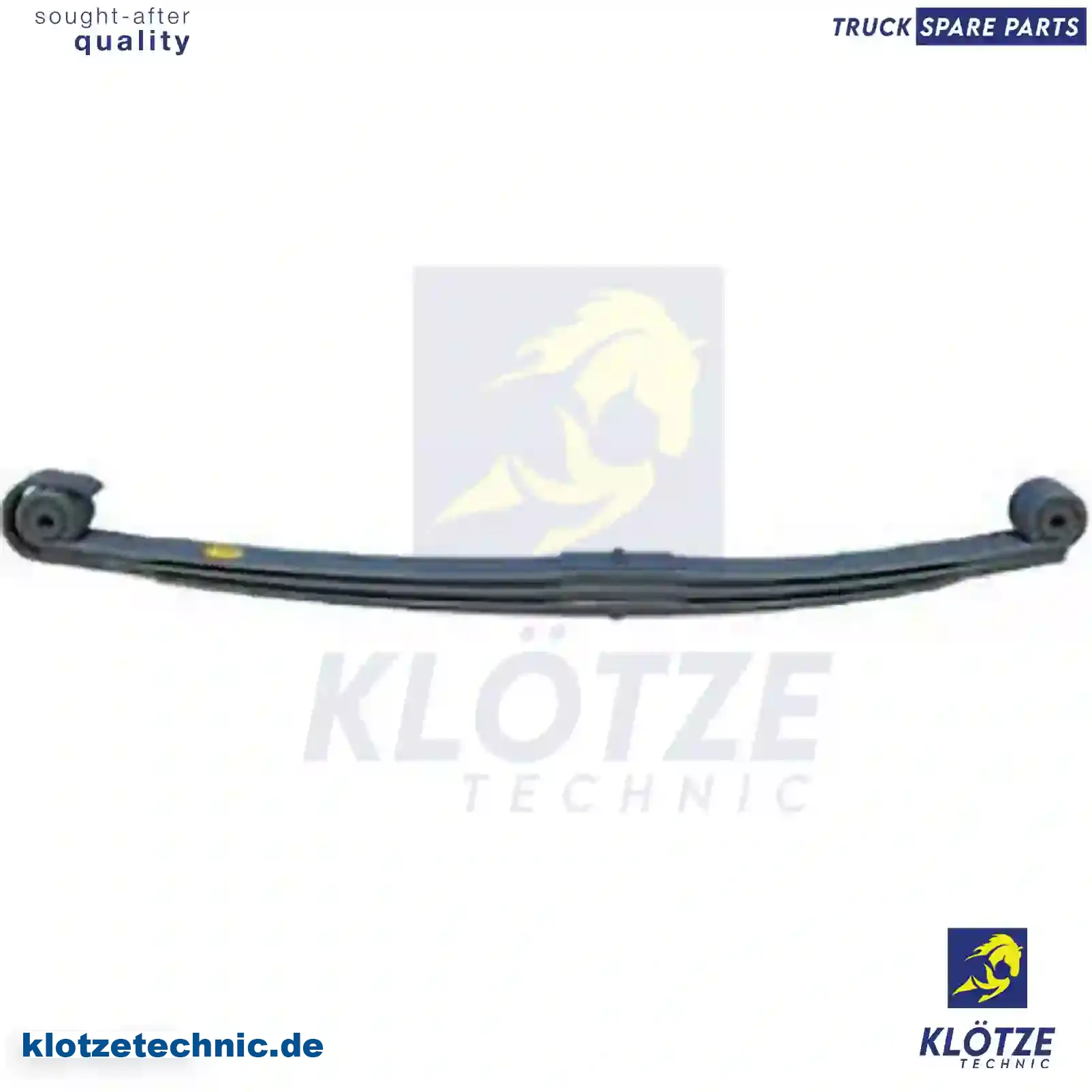 Leaf spring, front, 9493200202 || Klötze Technic