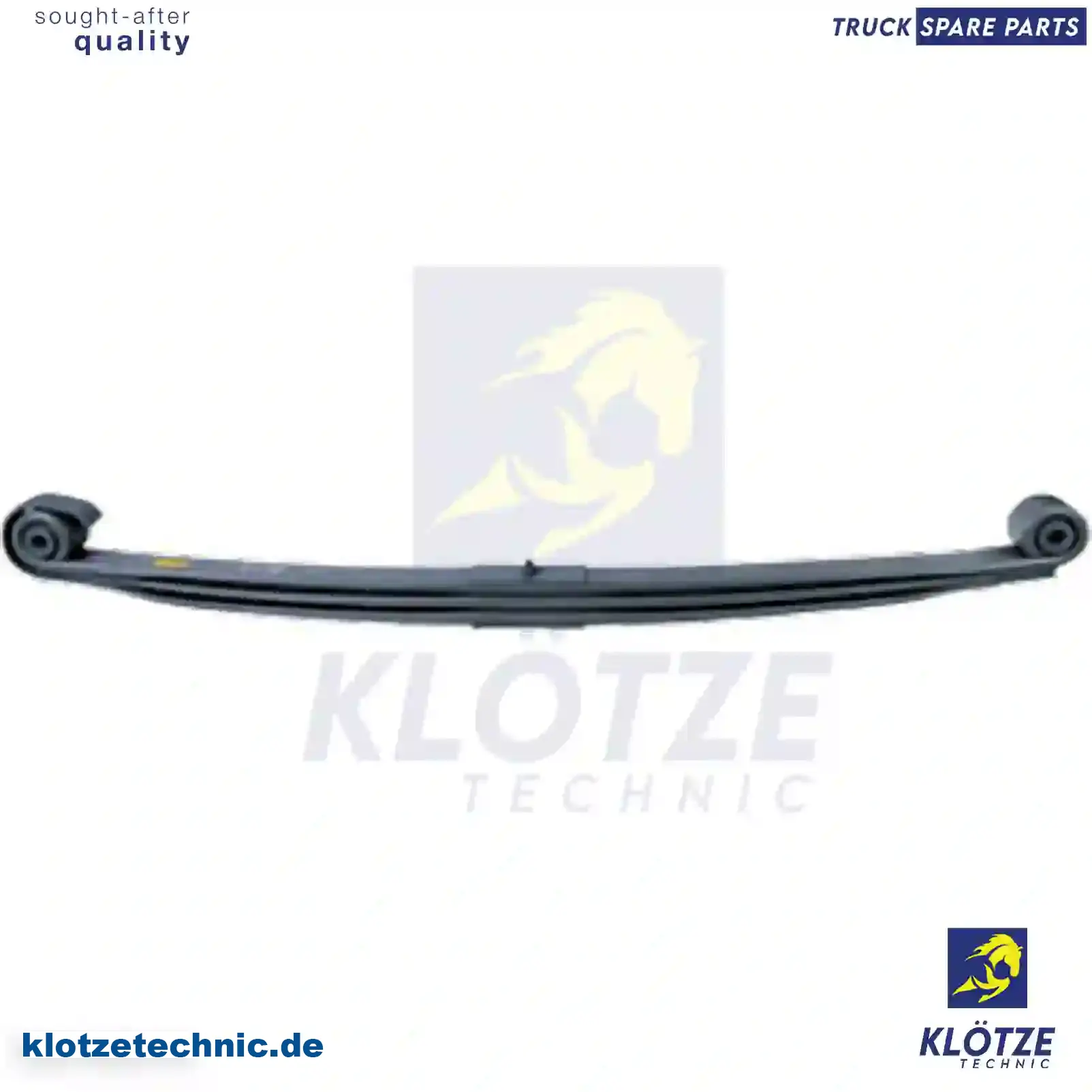 Leaf spring, front, 9493200302 || Klötze Technic